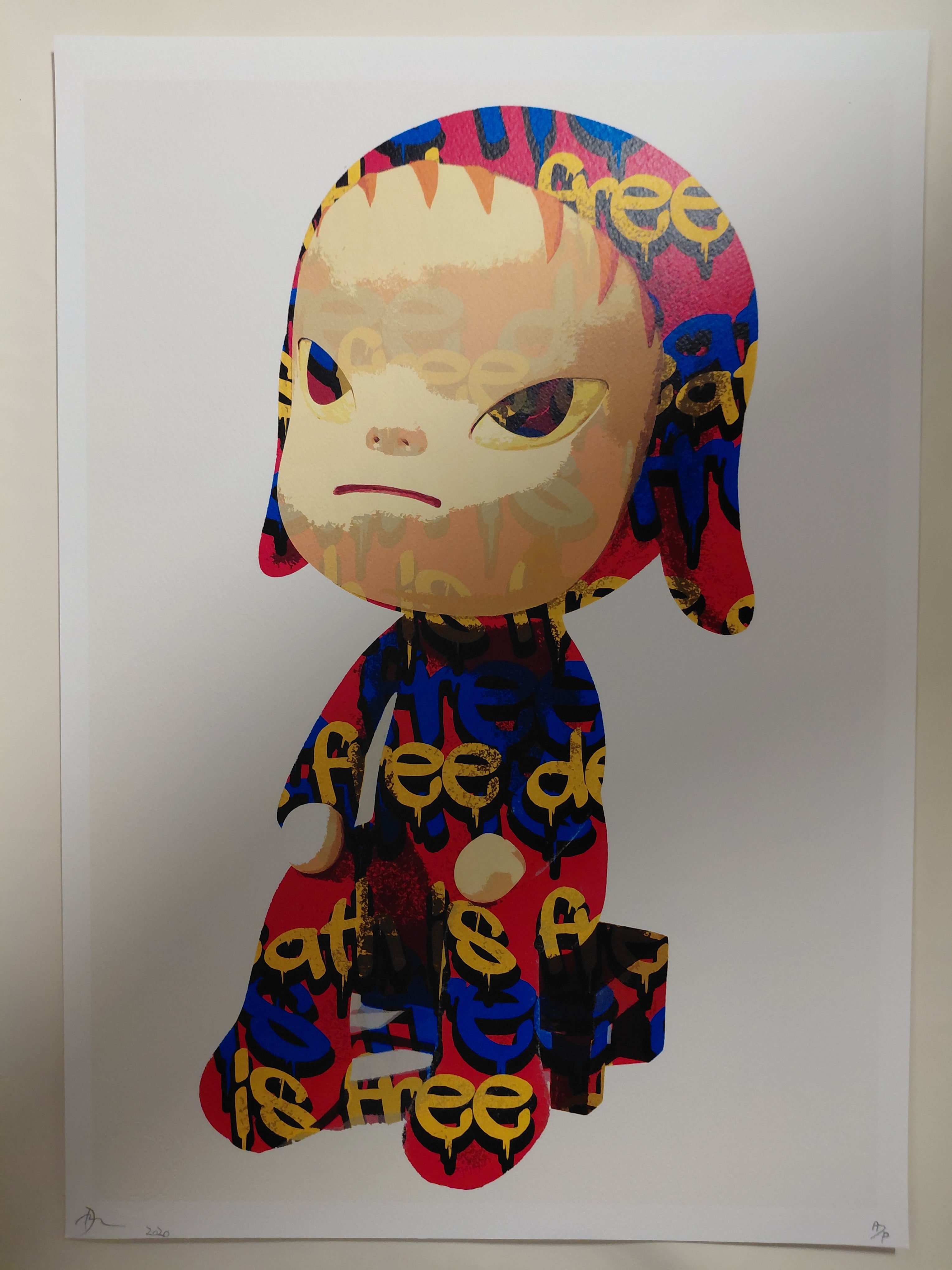 Death NYC #AP/100 World Art Printing Limited