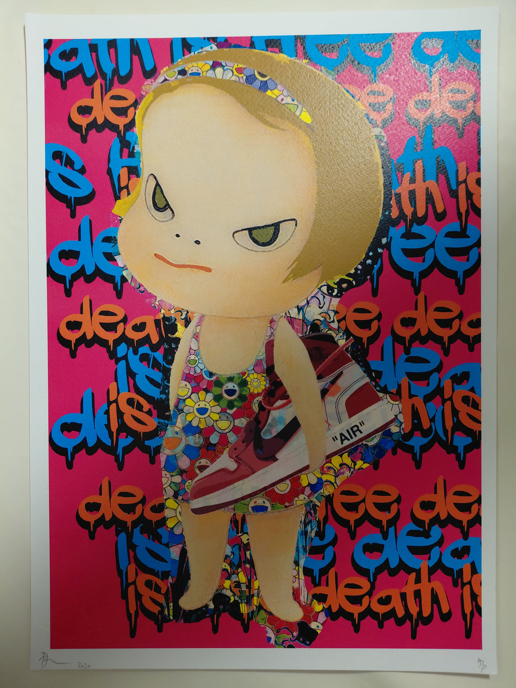 Death NYC #AP/100 World Art Printing Limited