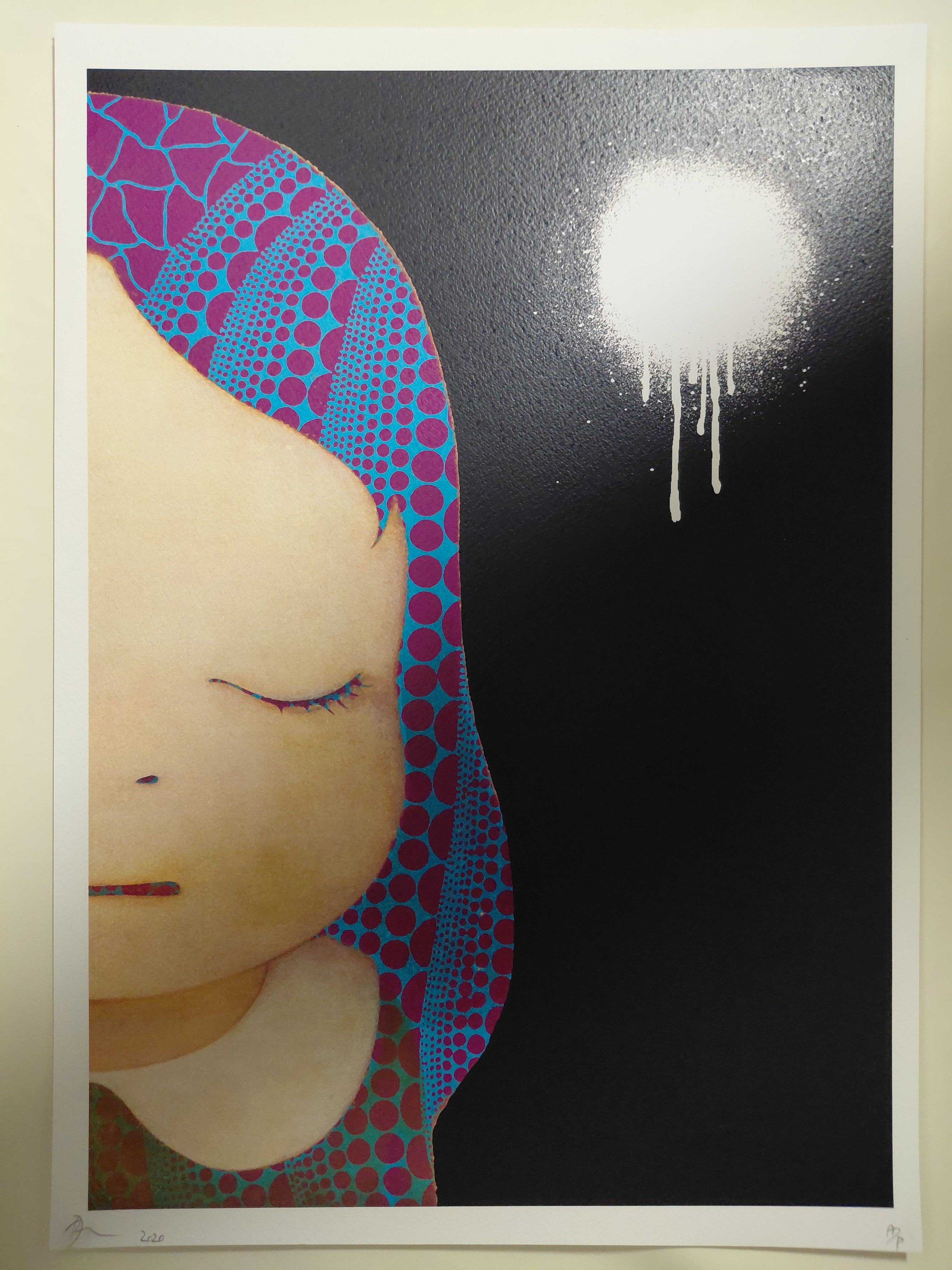 Death NYC #AP/100 World Art Printing Limited