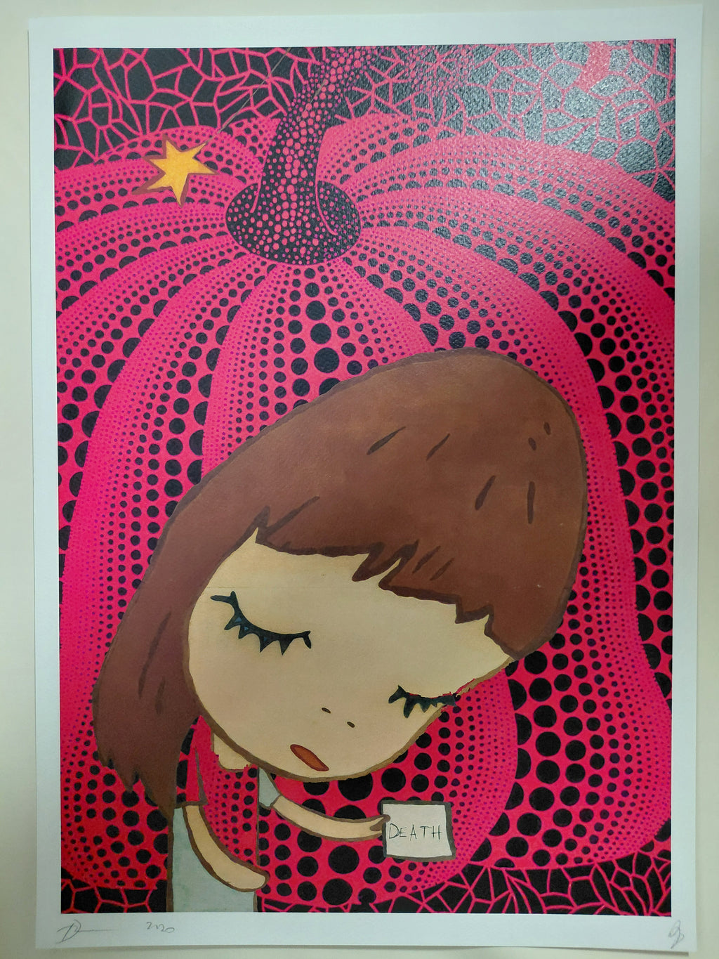 Death NYC #AP/100 World Art Printing Limited