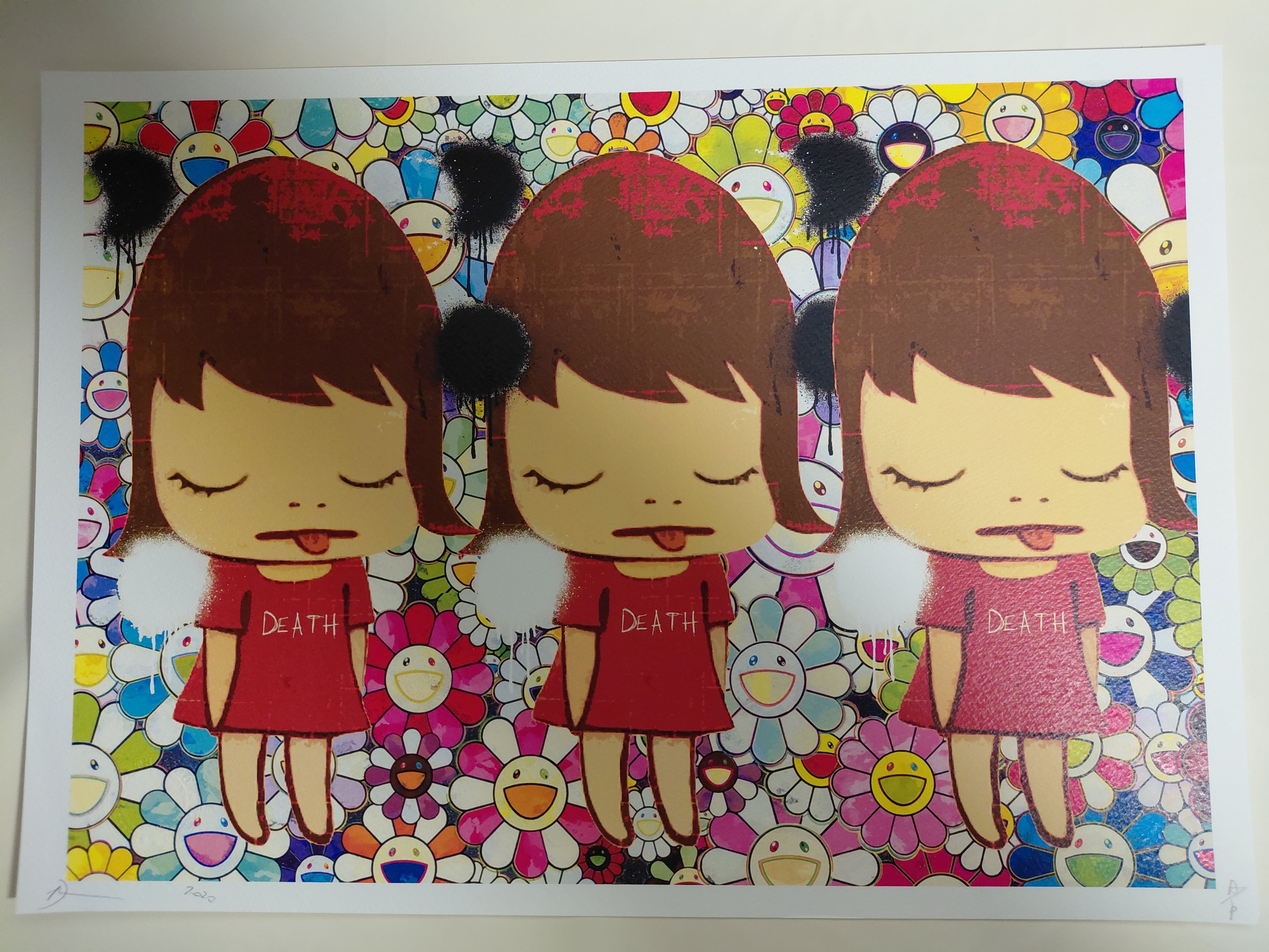 Death NYC #AP/100 World Art Printing Limited
