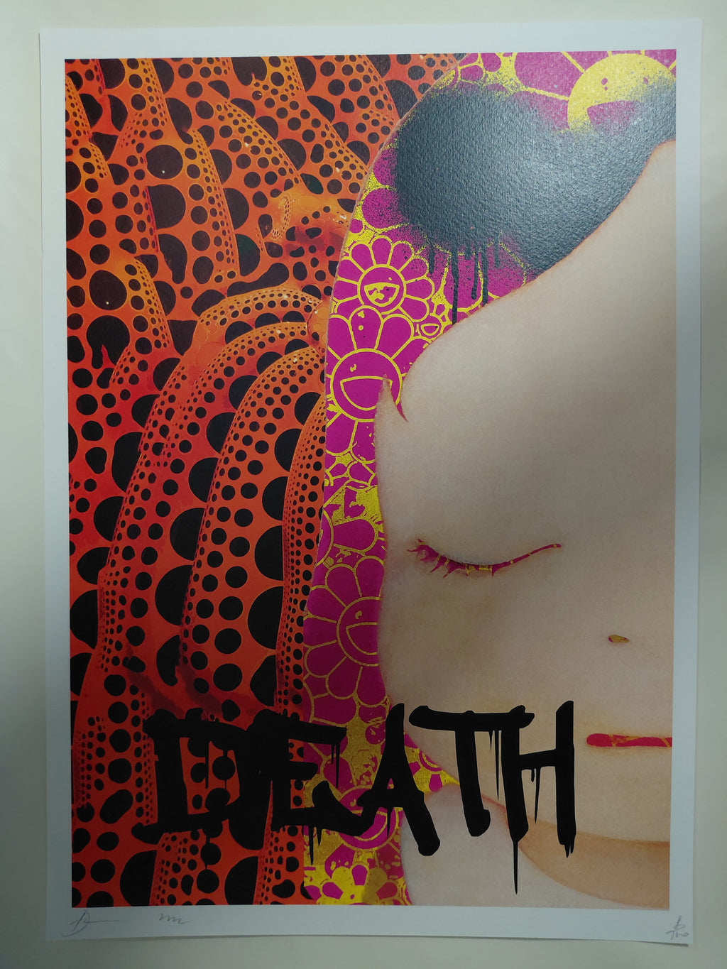 Death NYC #AP/100 World Art Printing Limited