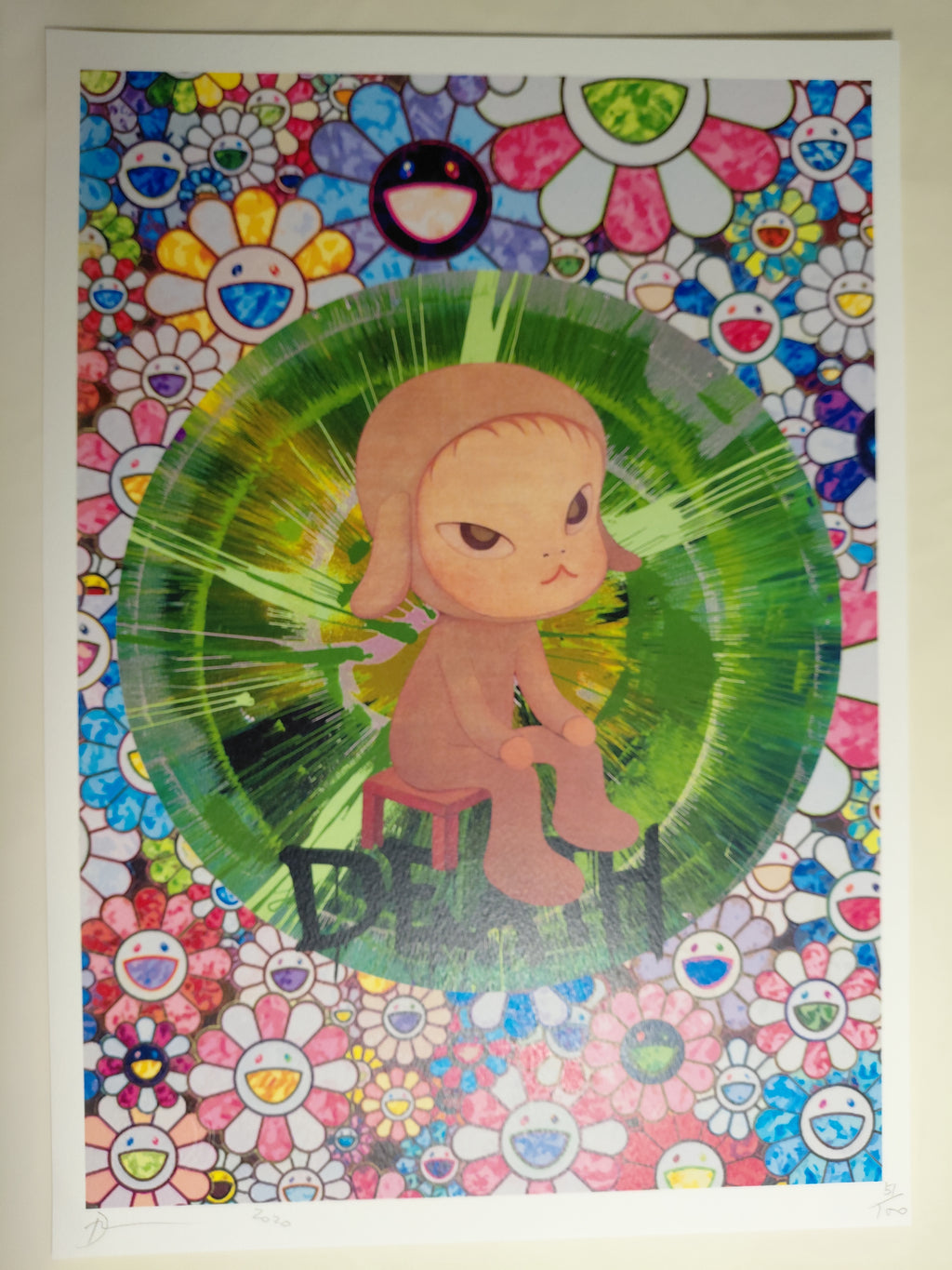 Death NYC #AP/100 World Art Printing Limited
