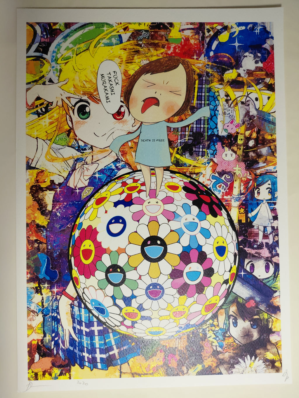 Death NYC #AP/100 World Art Printing Limited