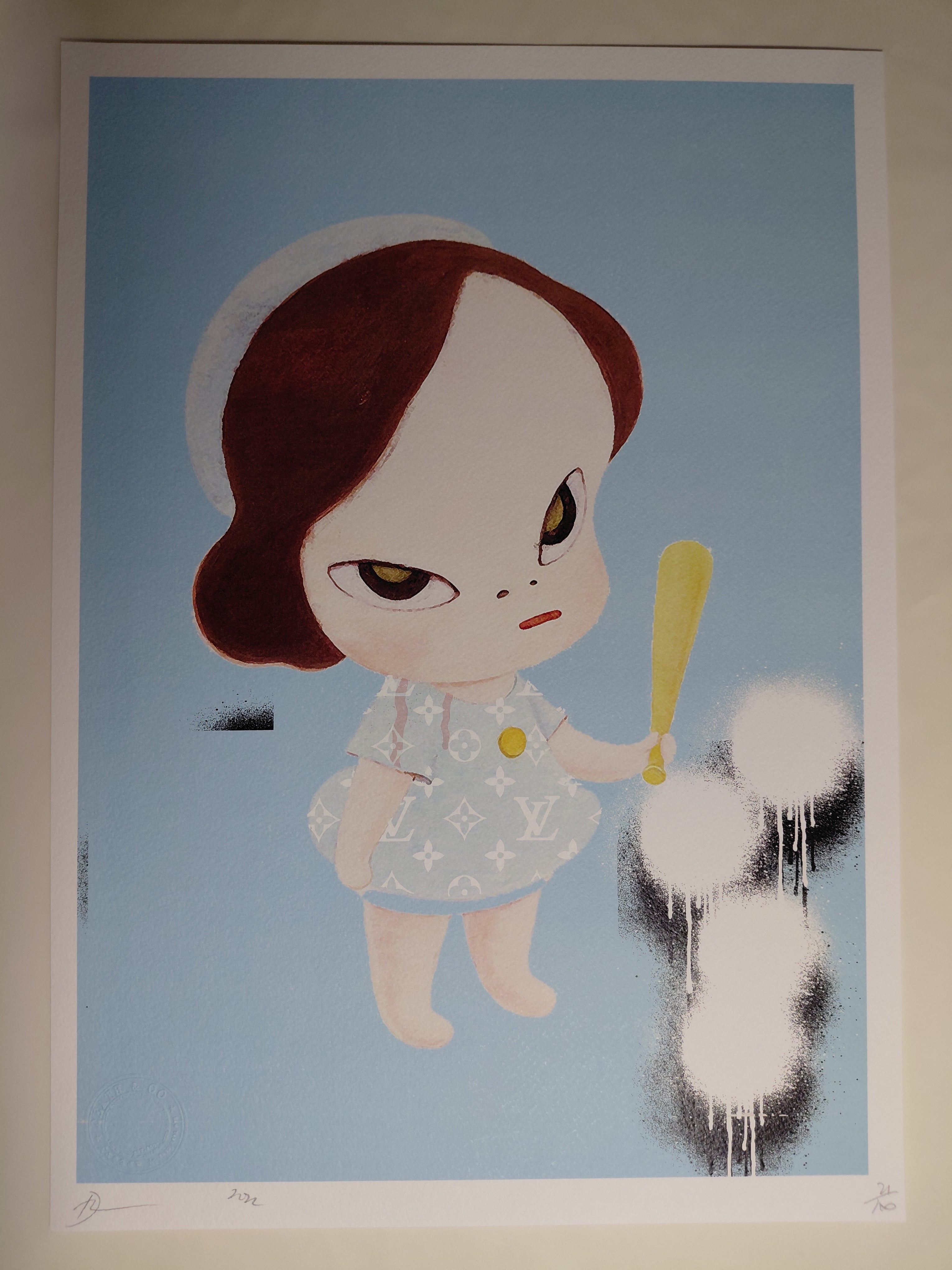 Death NYC #AP/100 World Art Printing Limited