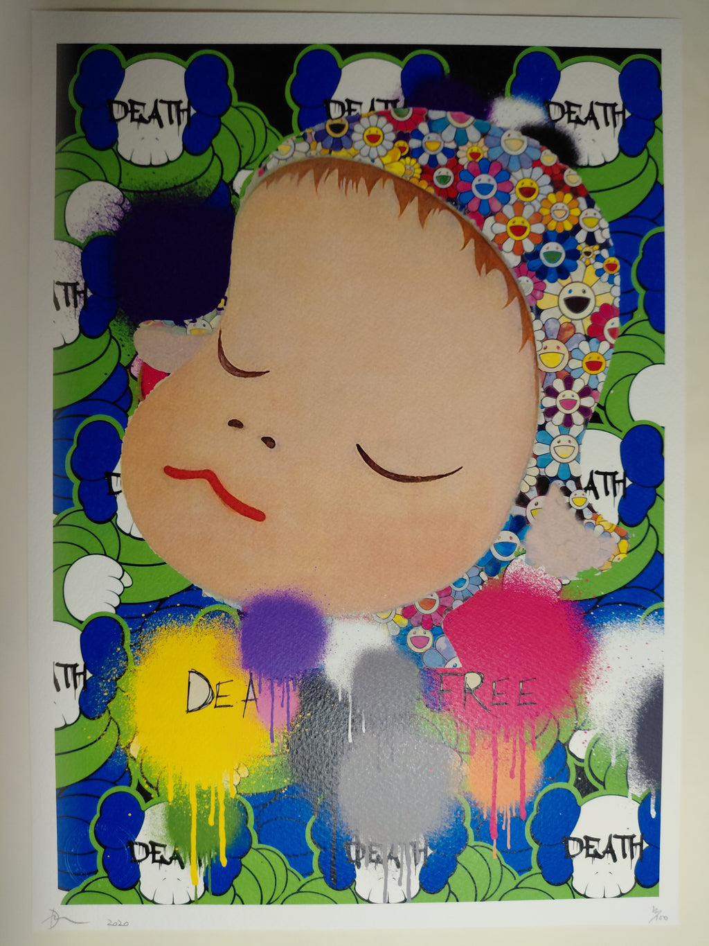 Death NYC #AP/100 World Art Printing Limited