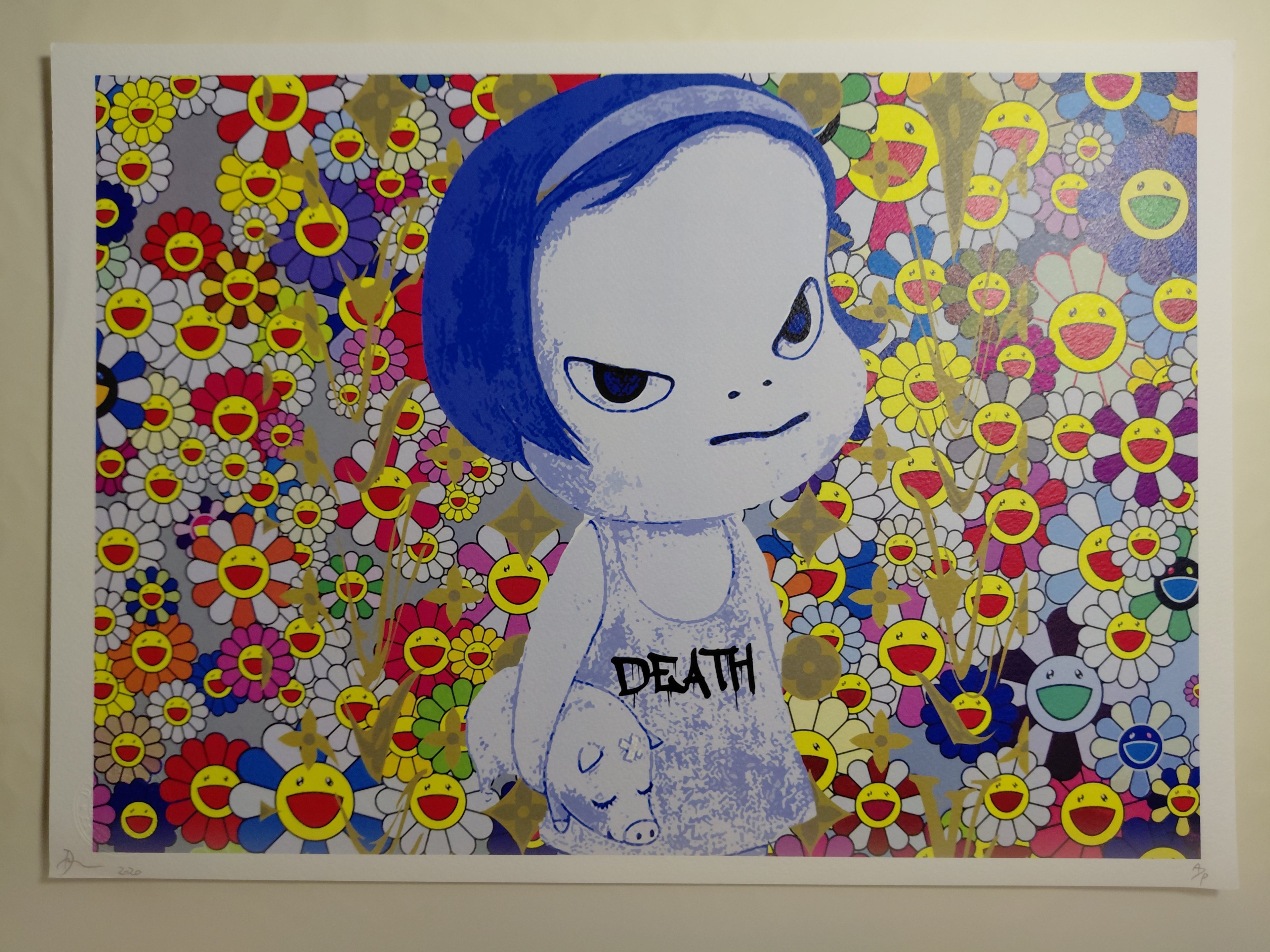 Death NYC #AP/100 World Art Printing Limited