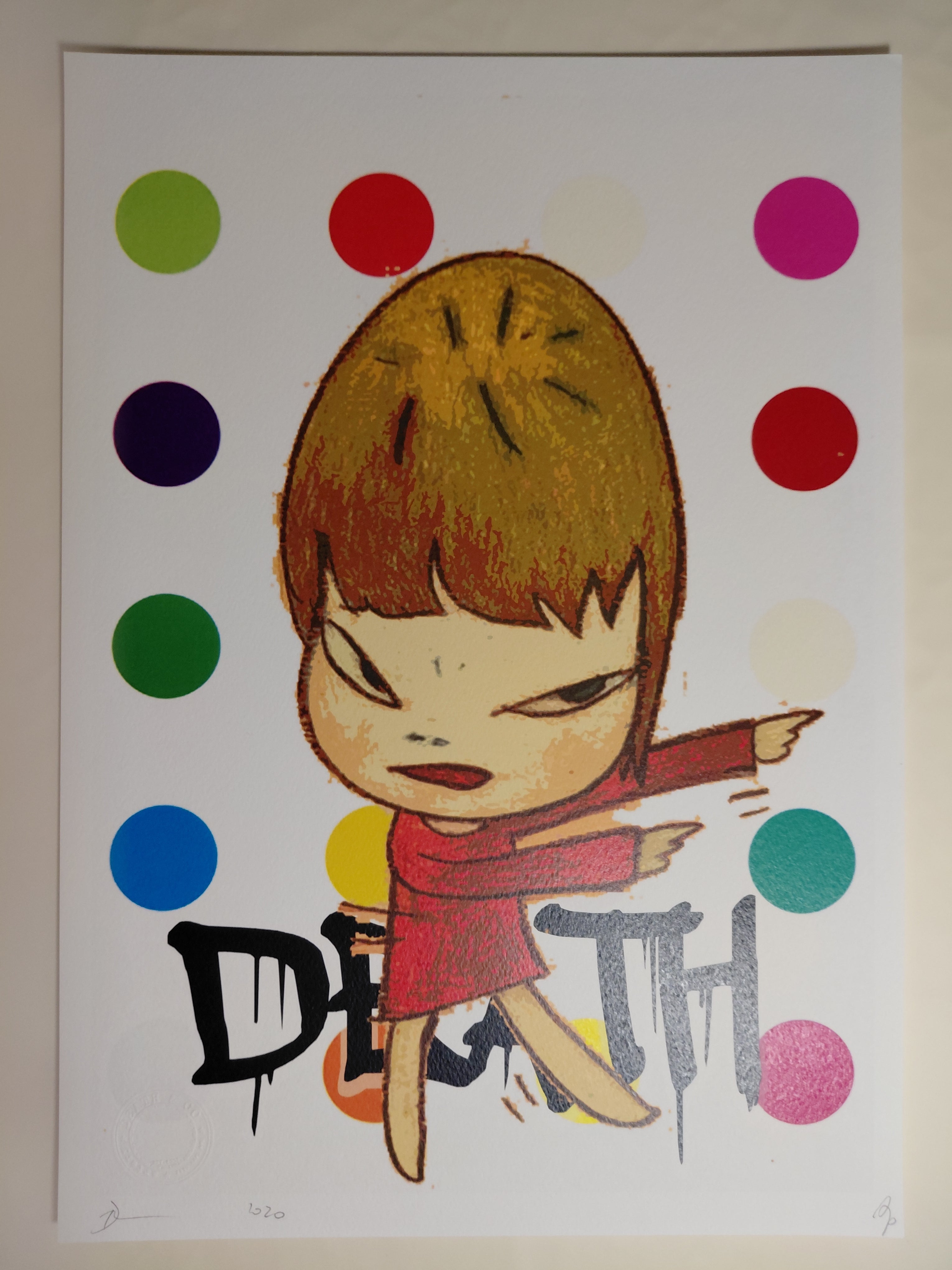 Death NYC #AP/100 World Art Printing Limited
