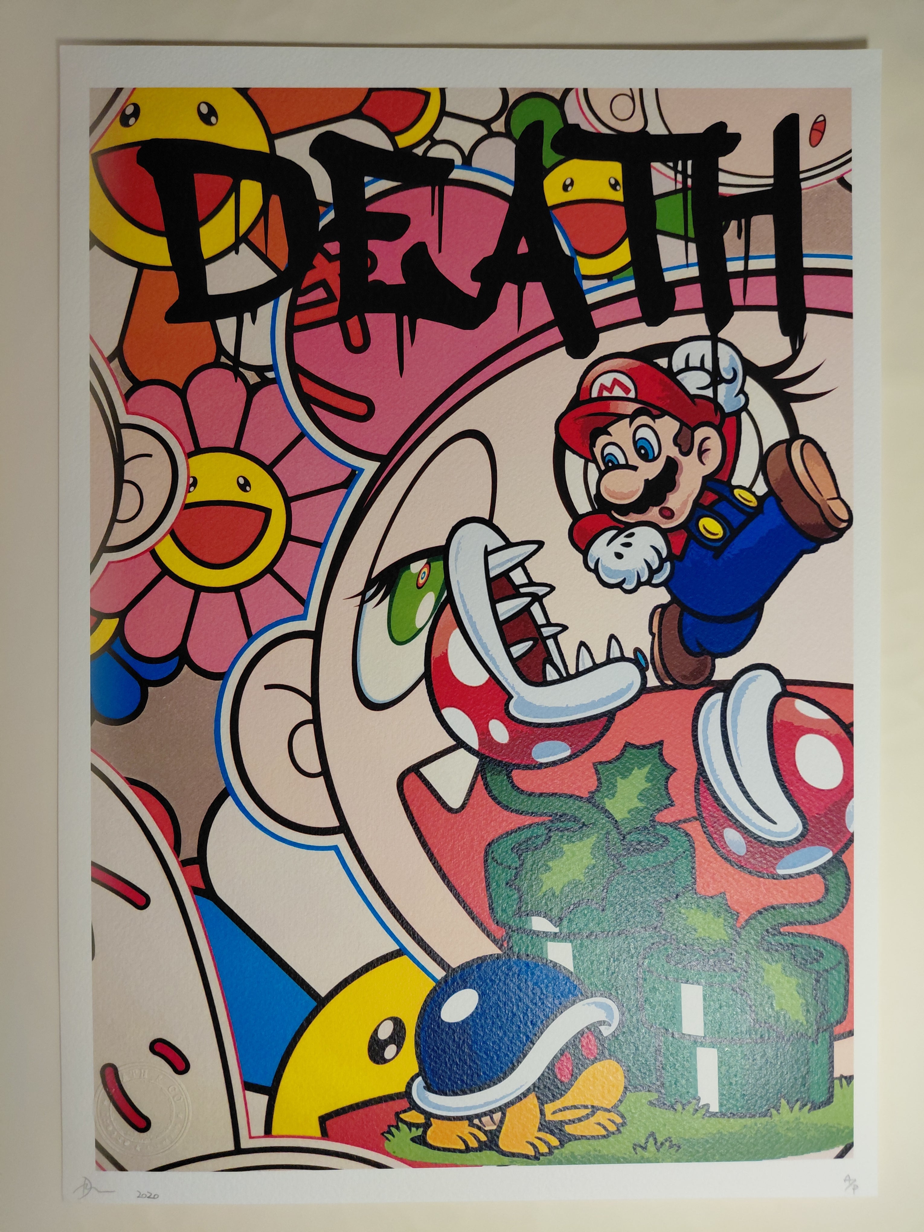 Death NYC #AP/100 World Art Printing Limited