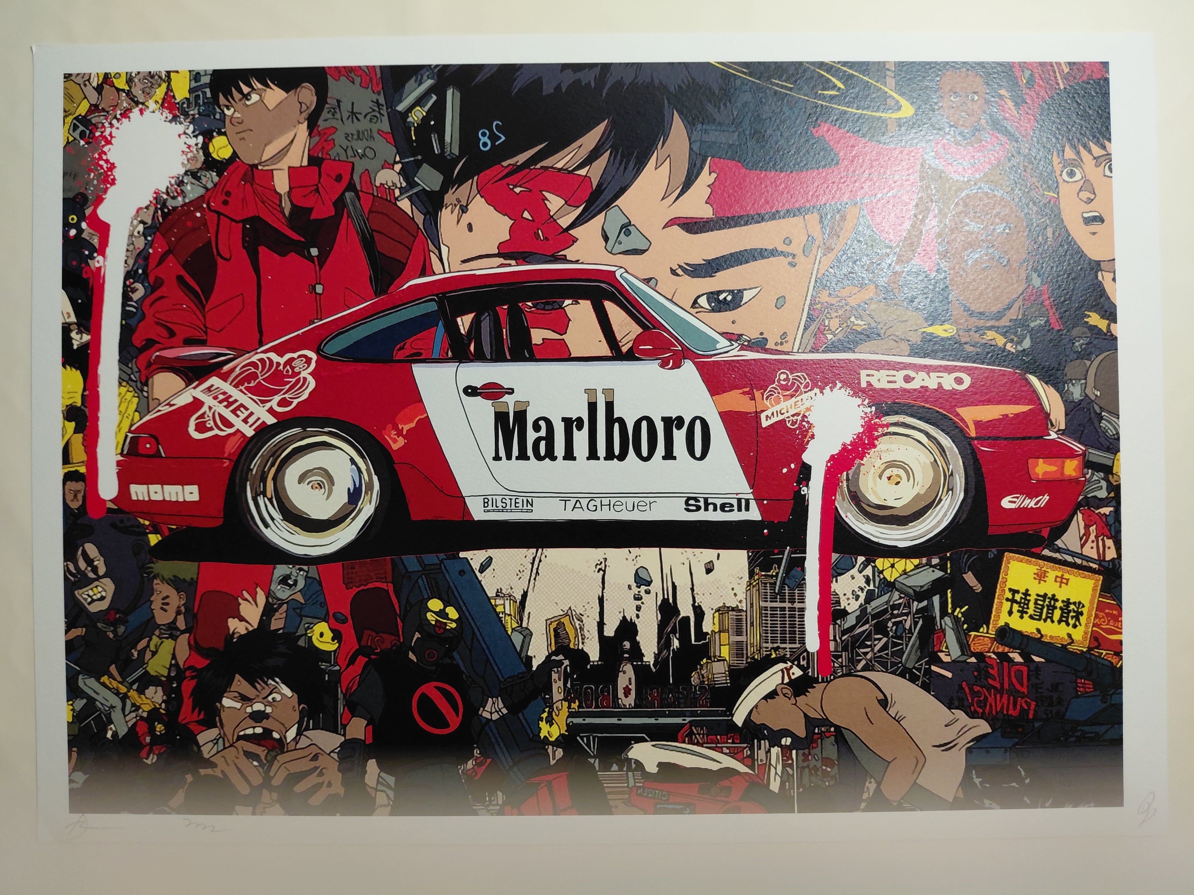 Death NYC #AP/100 World Art Printing Limited