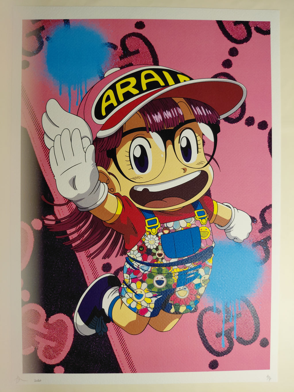 Death NYC #AP/100 World Art Printing Limited