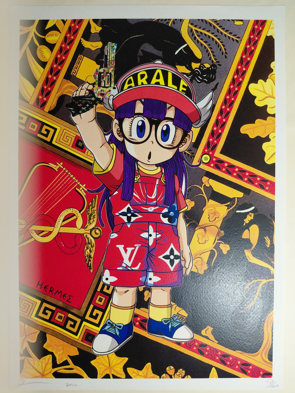 Death NYC #AP/100 World Art Printing Limited