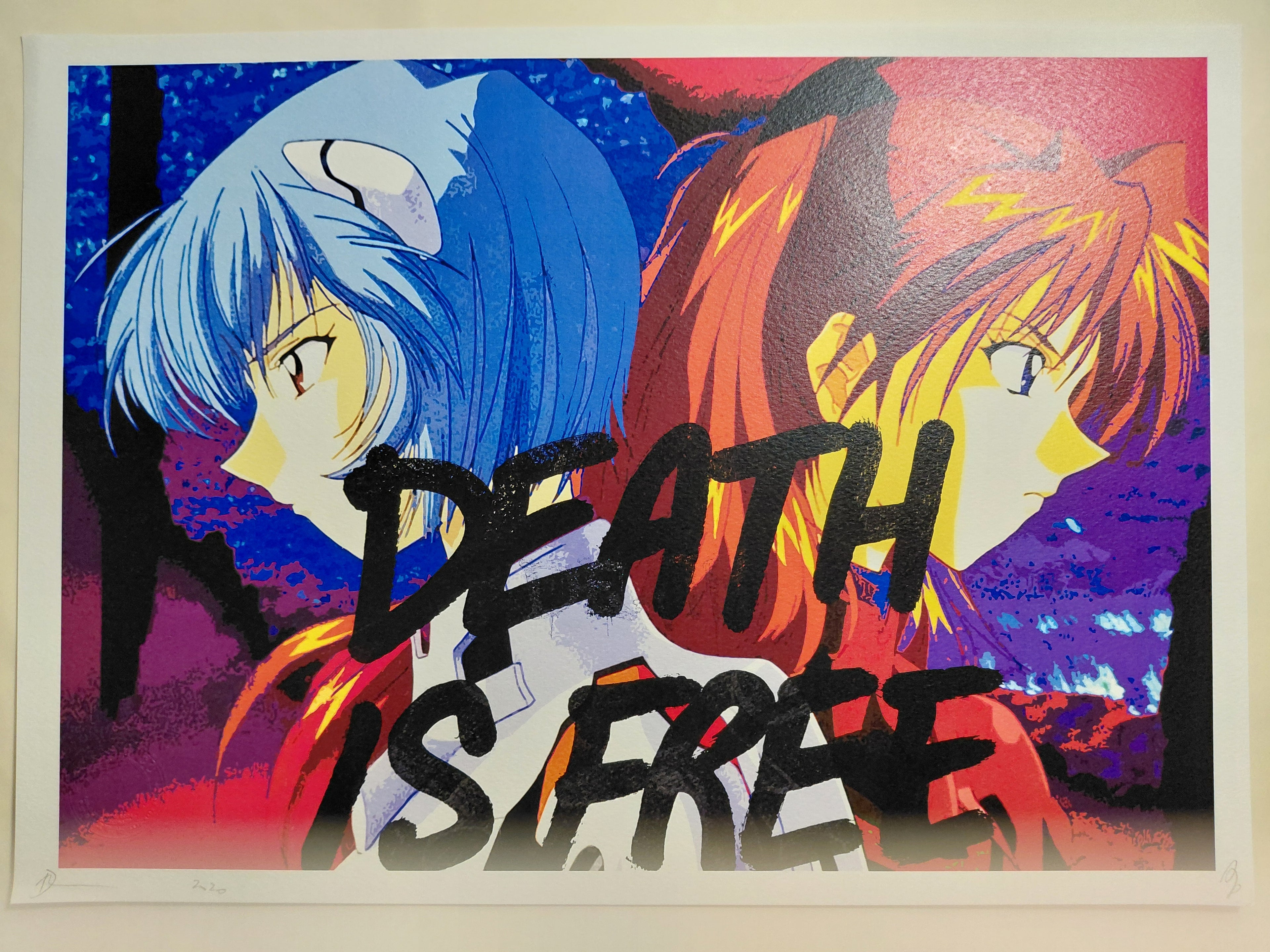 Death NYC #AP/100 World Art Printing Limited