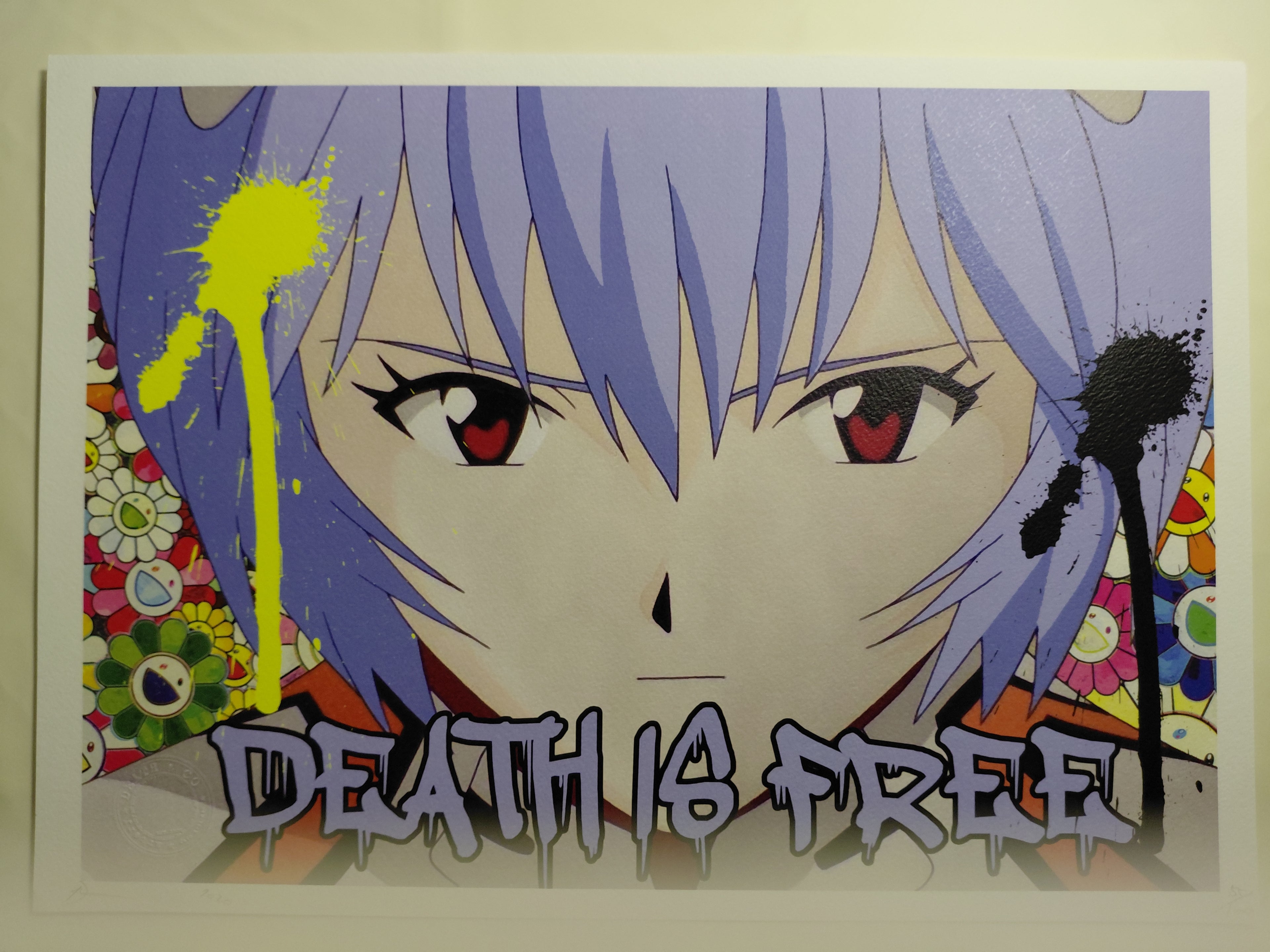 Death NYC #AP/100 World Art Printing Limited