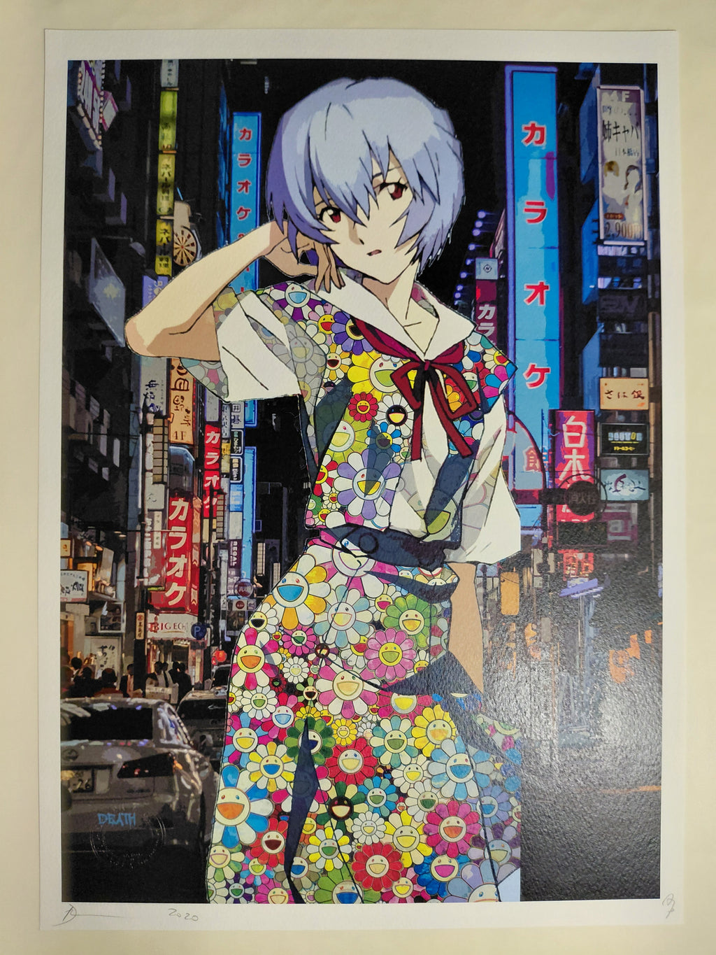 Death NYC #AP/100 World Art Printing Limited