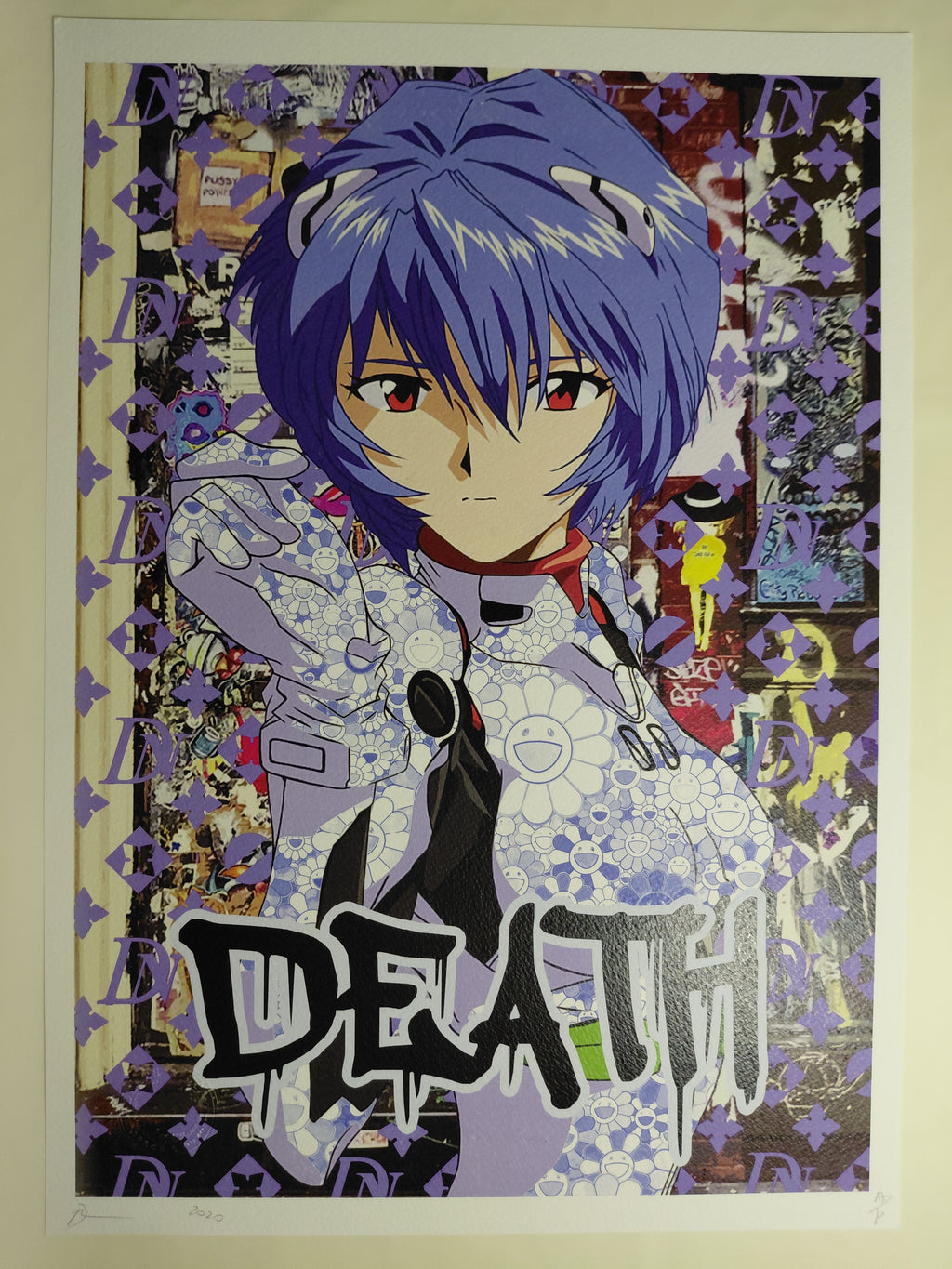 Death NYC #AP/100 World Art Printing Limited