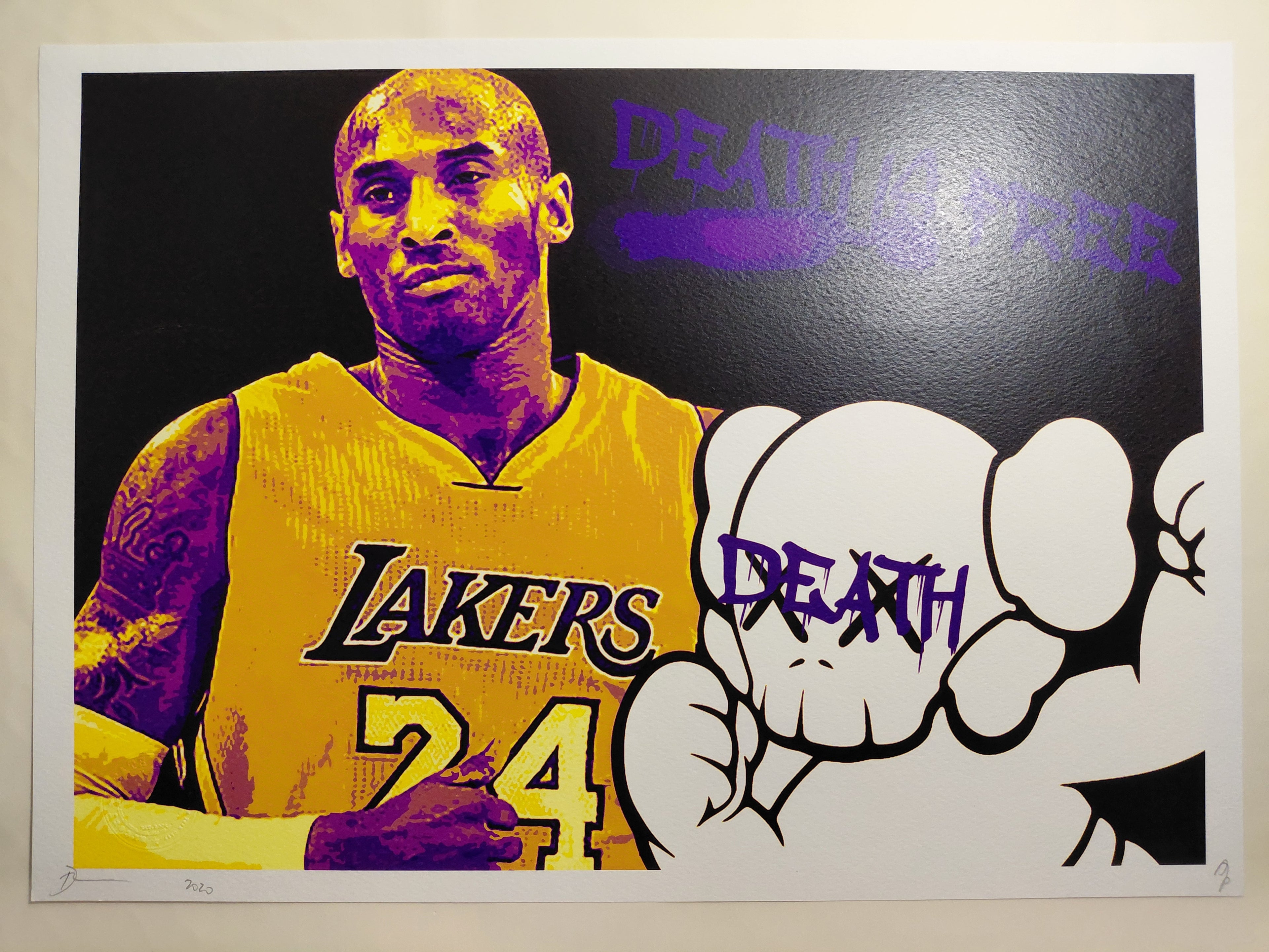 Death NYC #AP/100 World Art Printing Limited