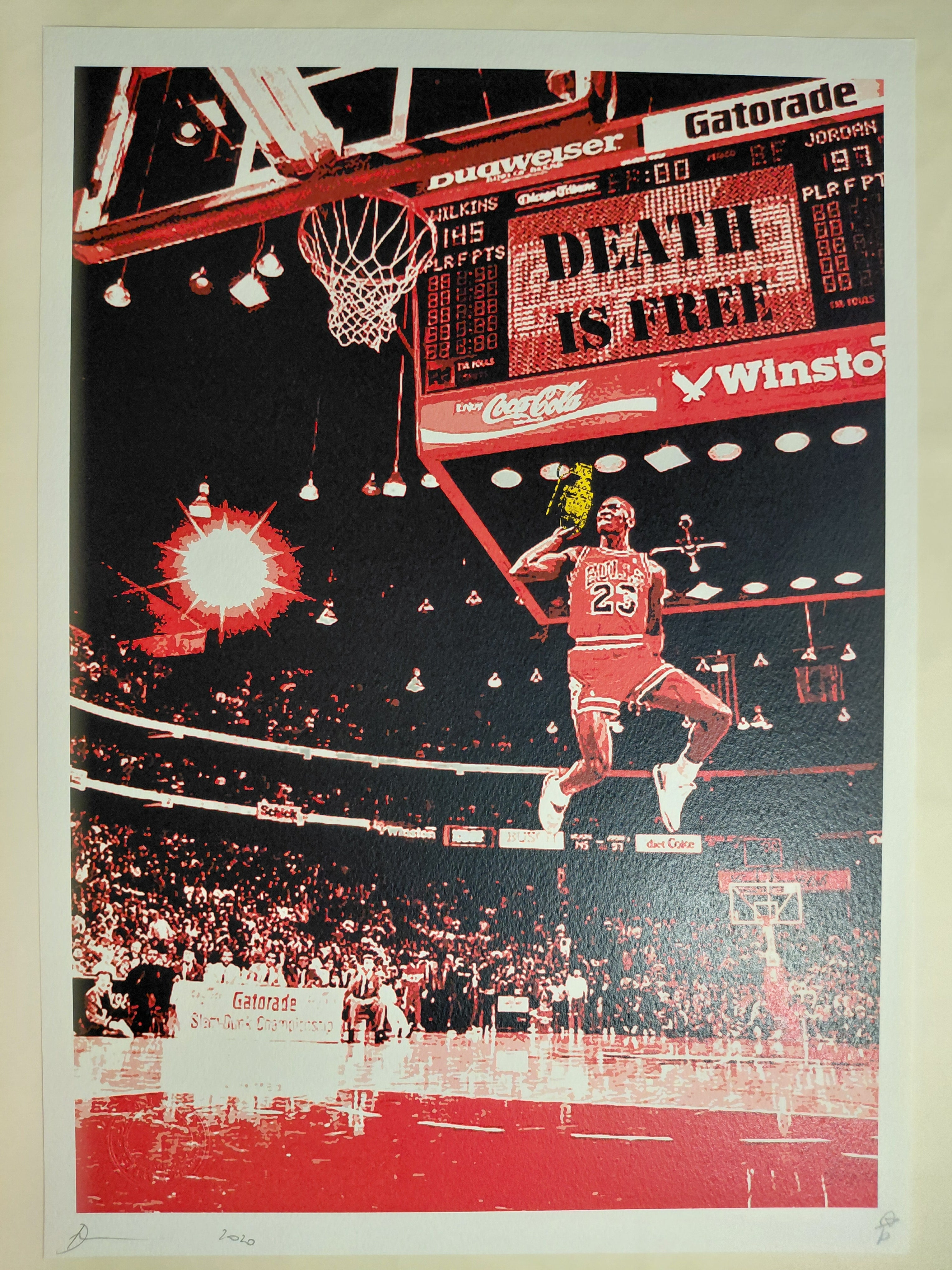 Death NYC #AP/100 World Art Printing Limited