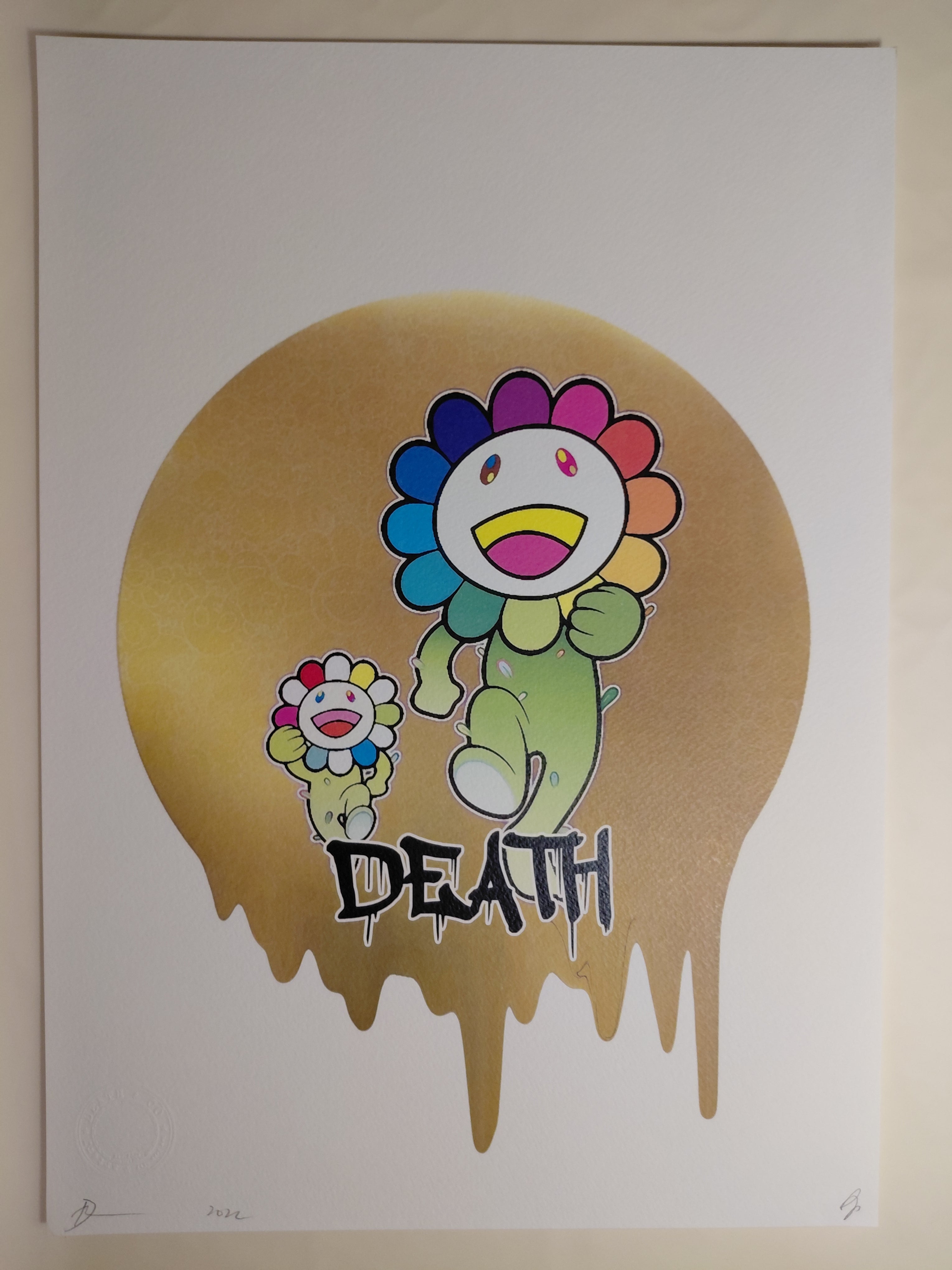 Death NYC #AP/100 World Art Printing Limited