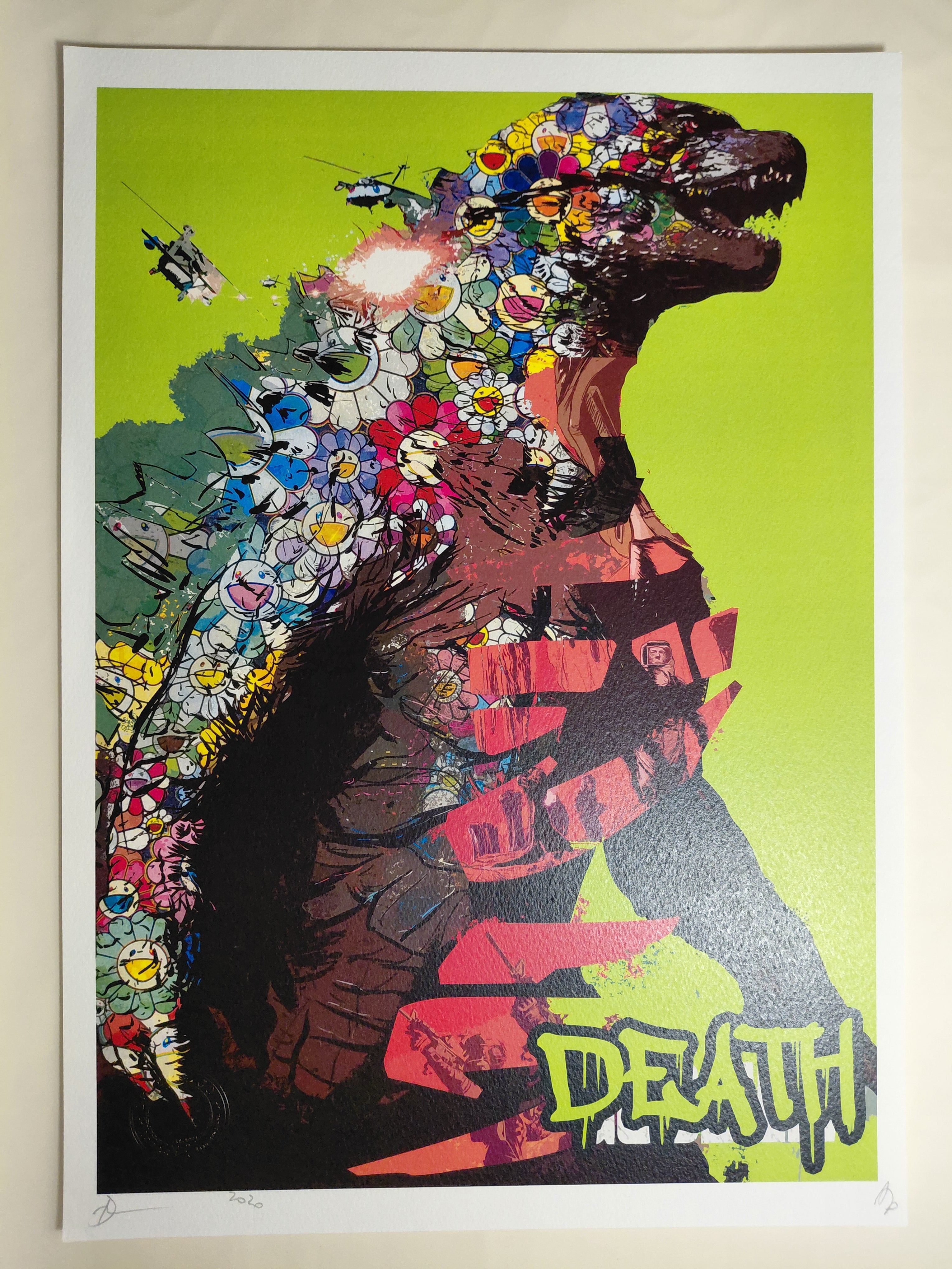 Death NYC #AP/100 World Art Printing Limited