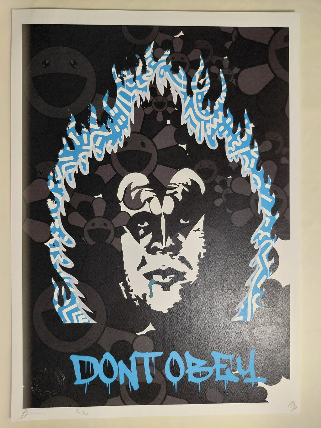 Death NYC #AP/100 World Art Printing Limited