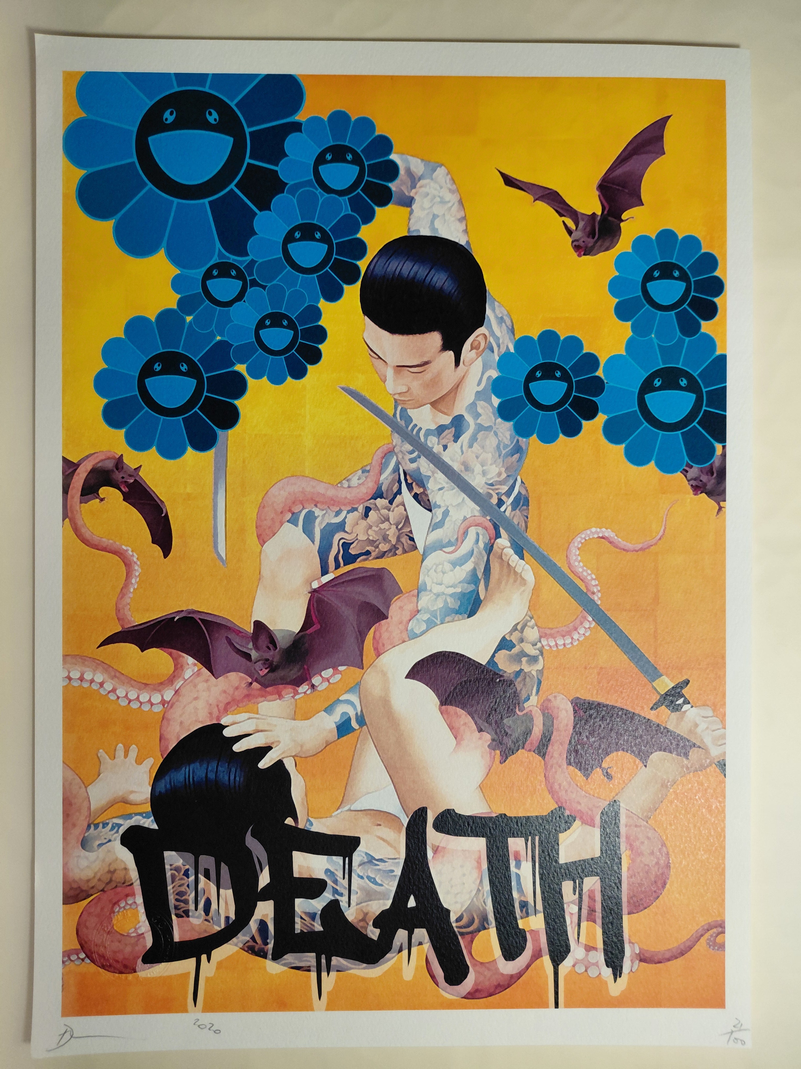 Death NYC #AP/100 World Art Printing Limited