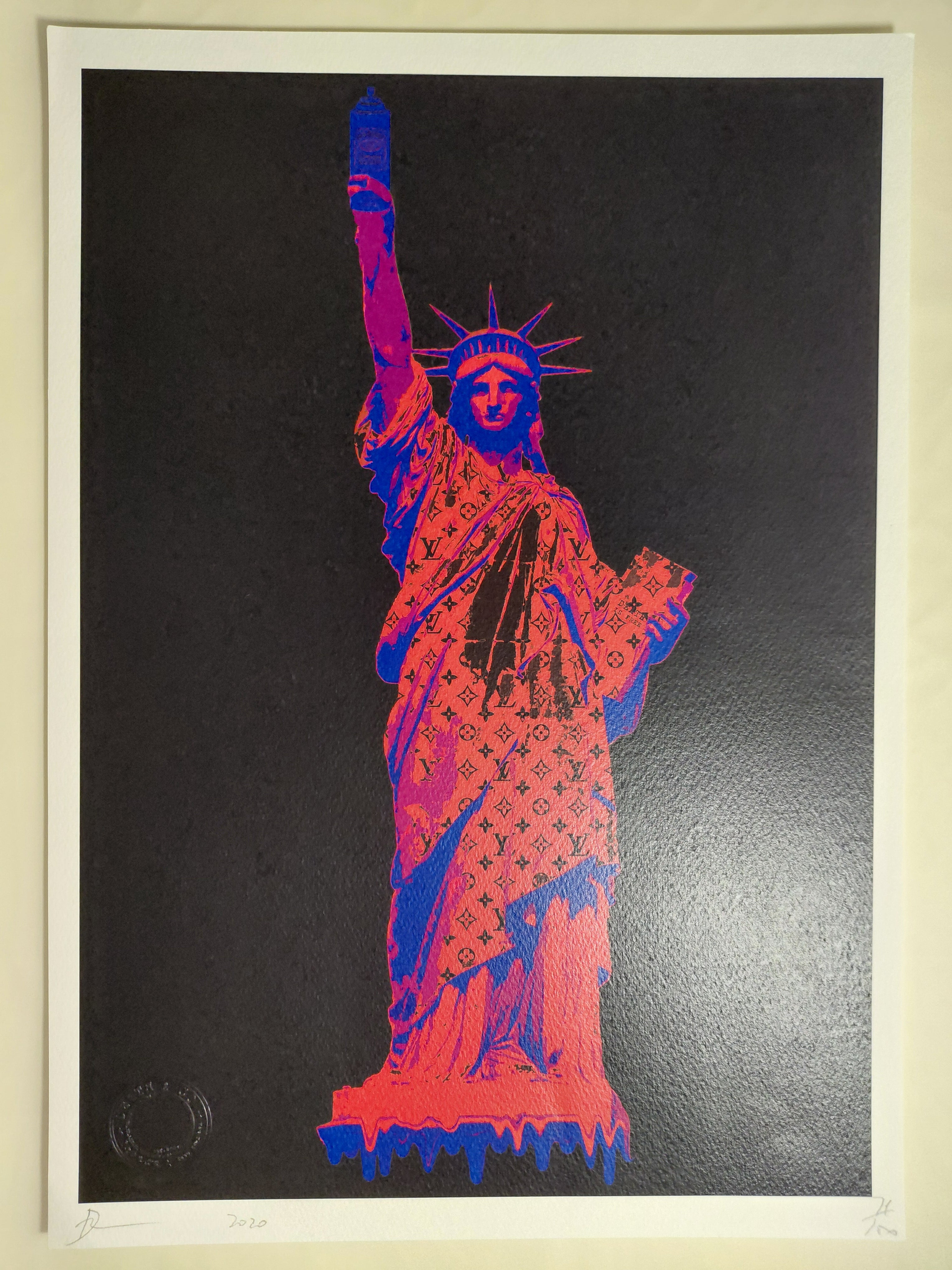Death NYC #AP/100 World Art Printing Limited