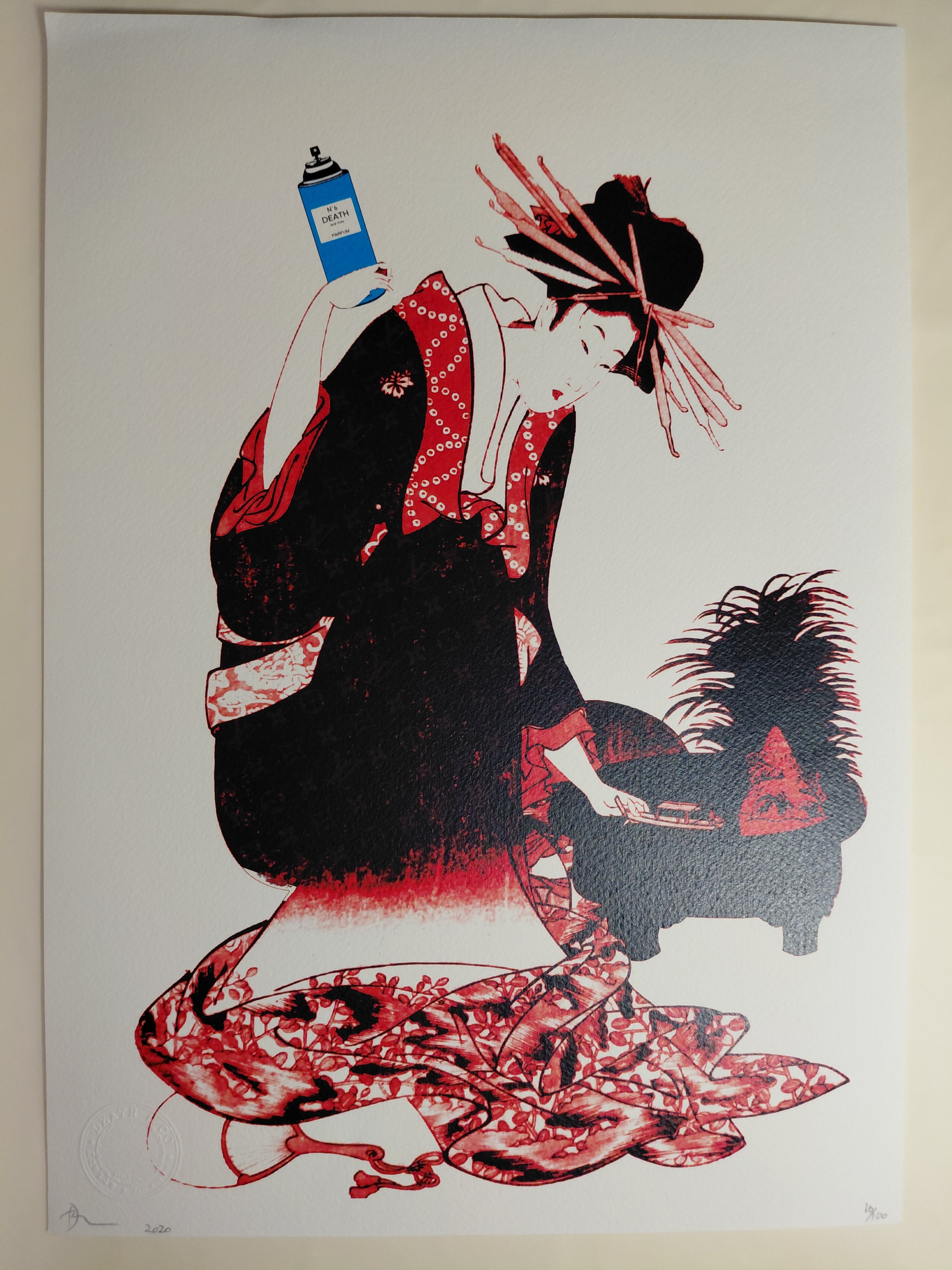 Death NYC #AP/100 World Art Printing Limited