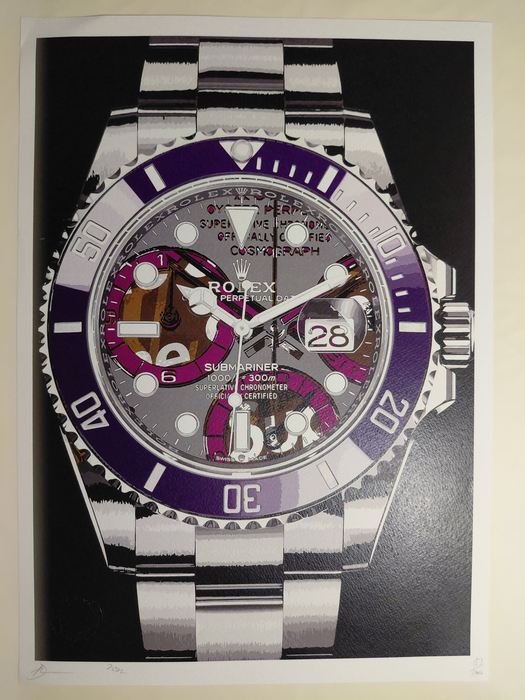 Death NYC #AP/100 World Art Printing Limited