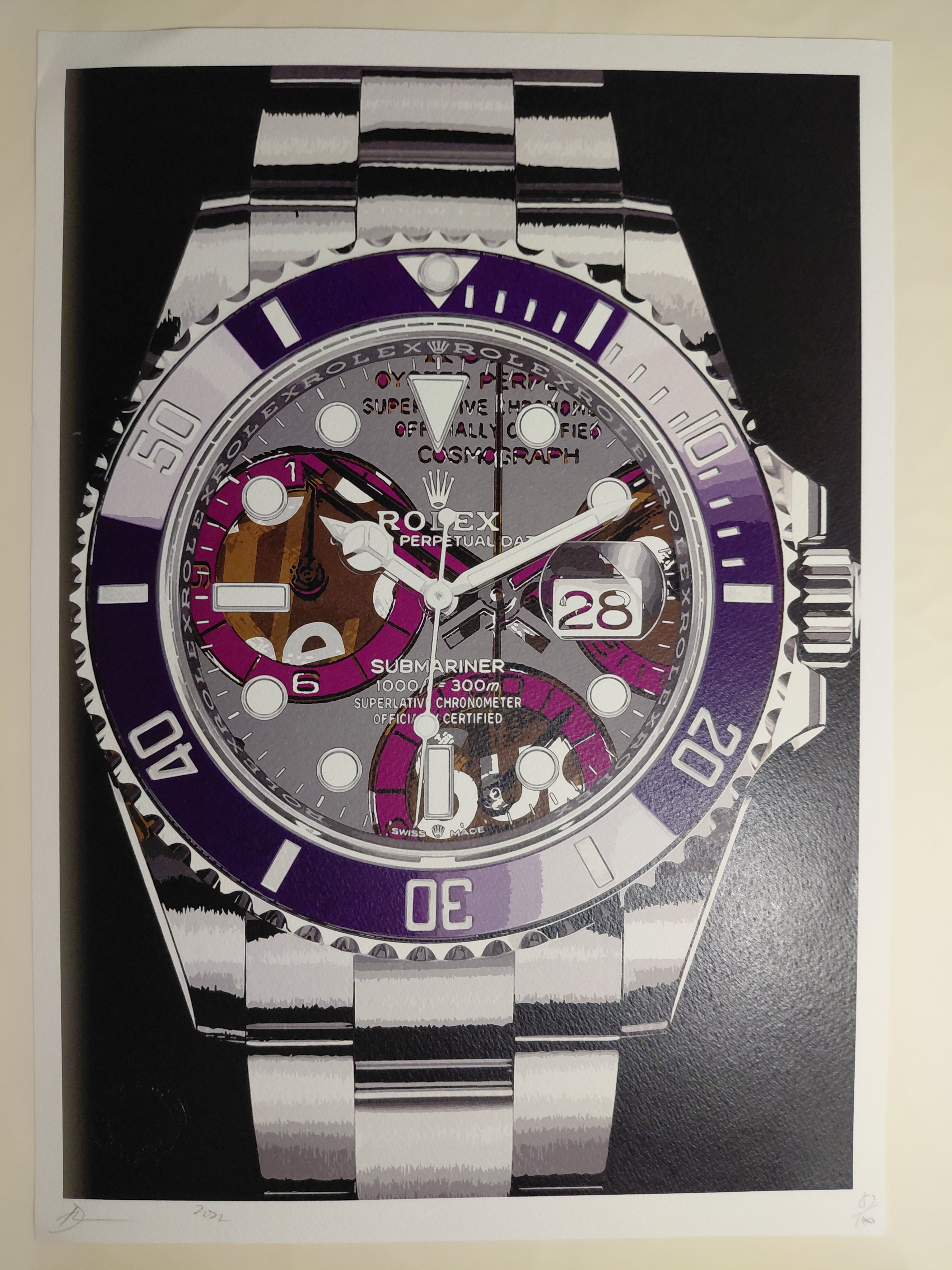 Death NYC #AP/100 World Art Printing Limited