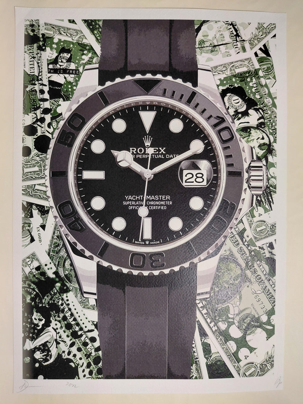 Death NYC #AP/100 World Art Printing Limited