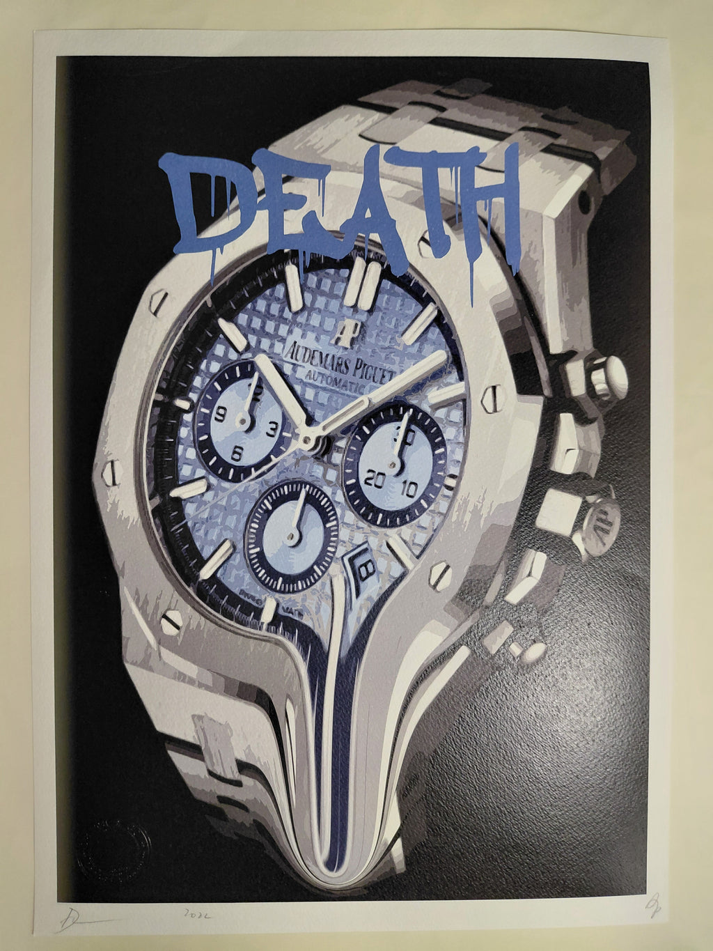 Death NYC #AP/100 World Art Printing Limited