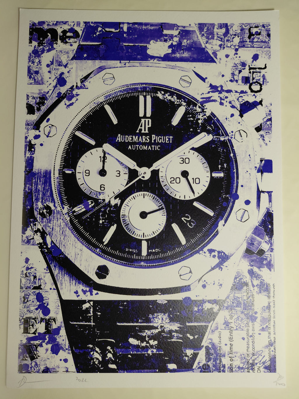 Death NYC #AP/100 World Art Printing Limited