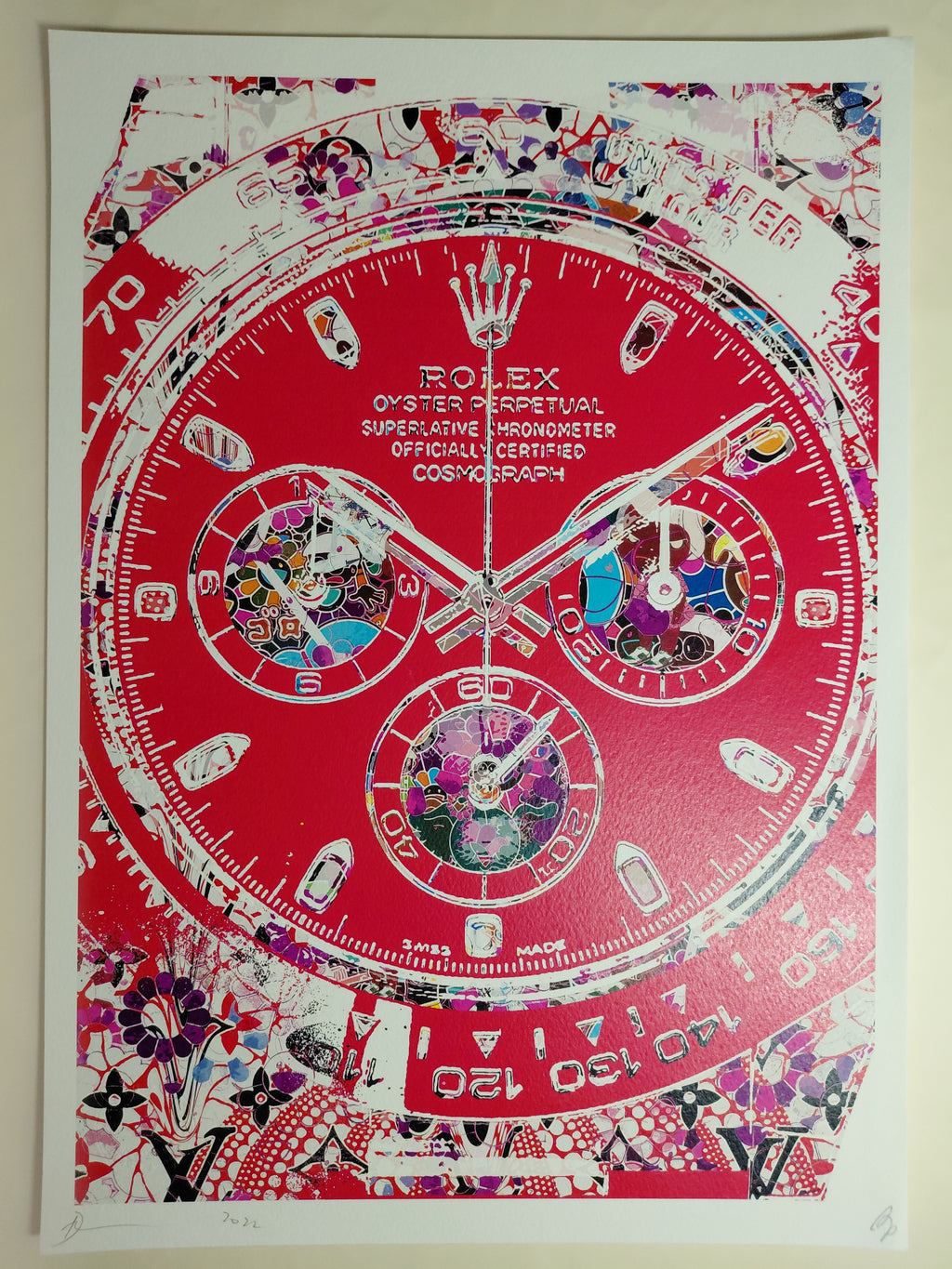 Death NYC #AP/100 World Art Printing Limited