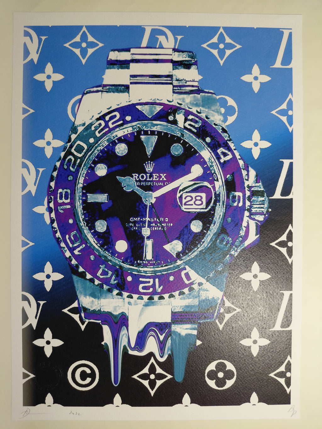 Death NYC #AP/100 World Art Printing Limited
