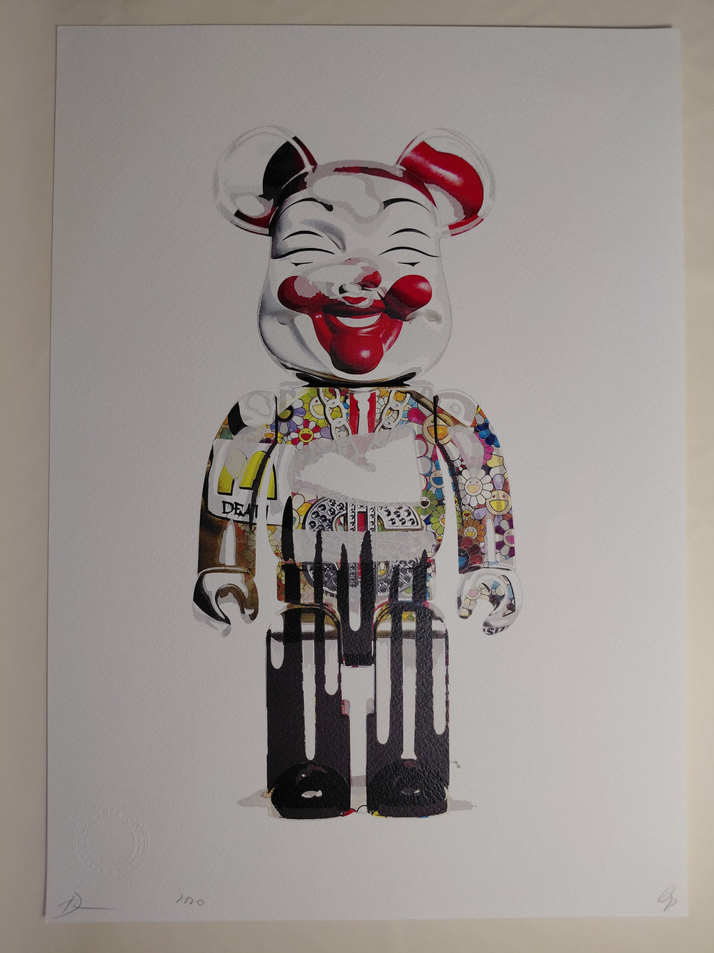 Death NYC #AP/100 World Art Printing Limited