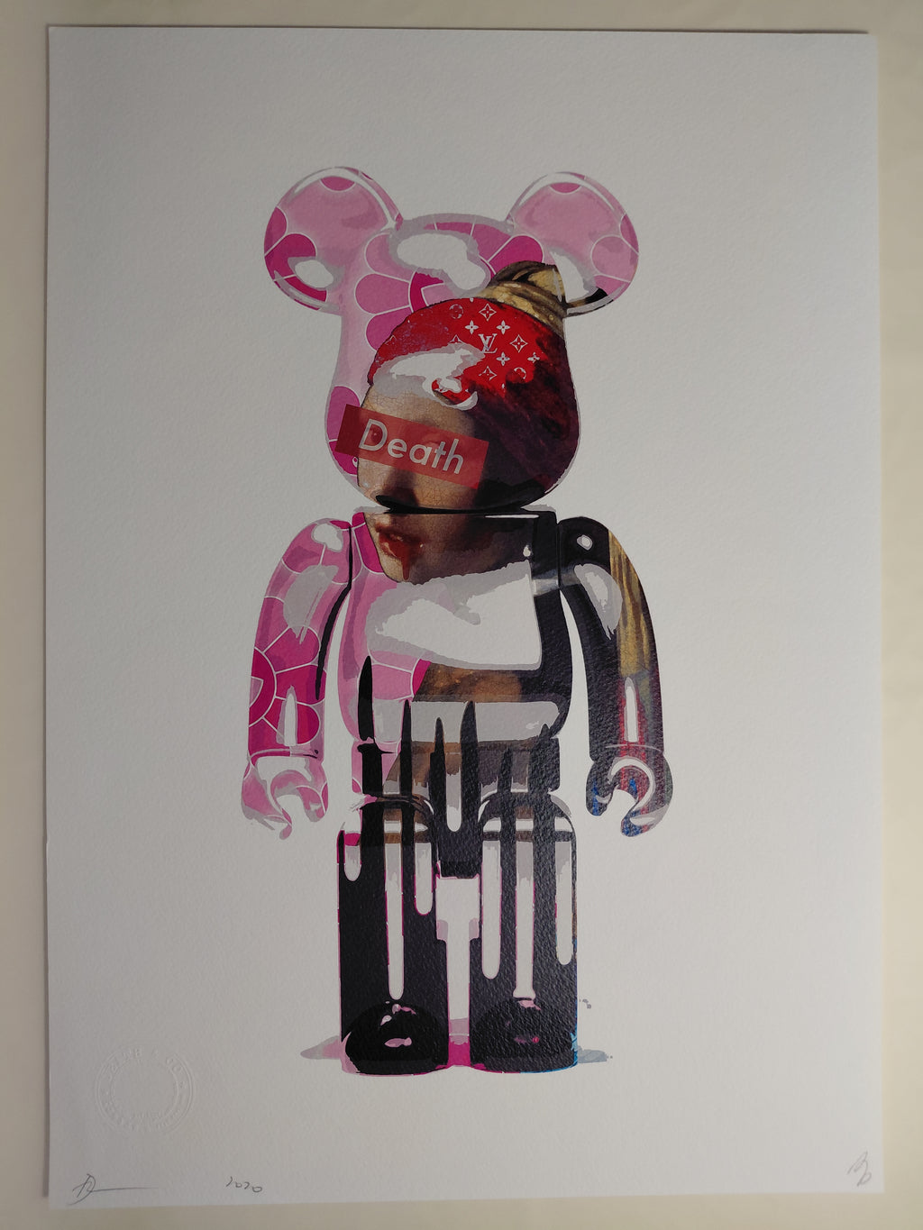 Death NYC #AP/100 World Art Printing Limited