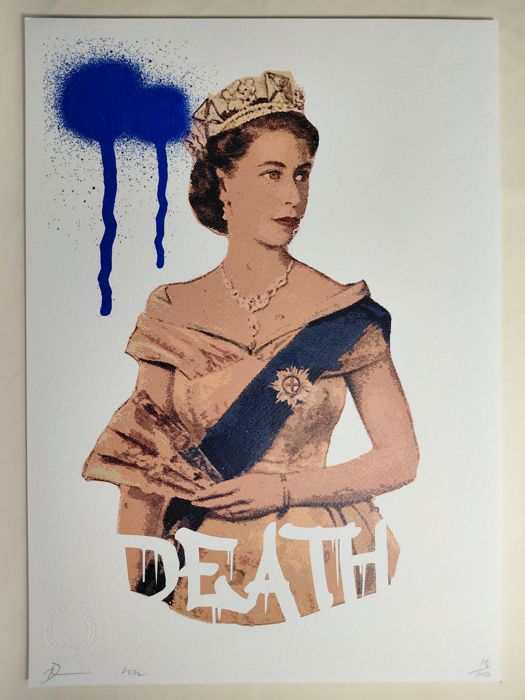 Death NYC #AP/100 World Art Printing Limited