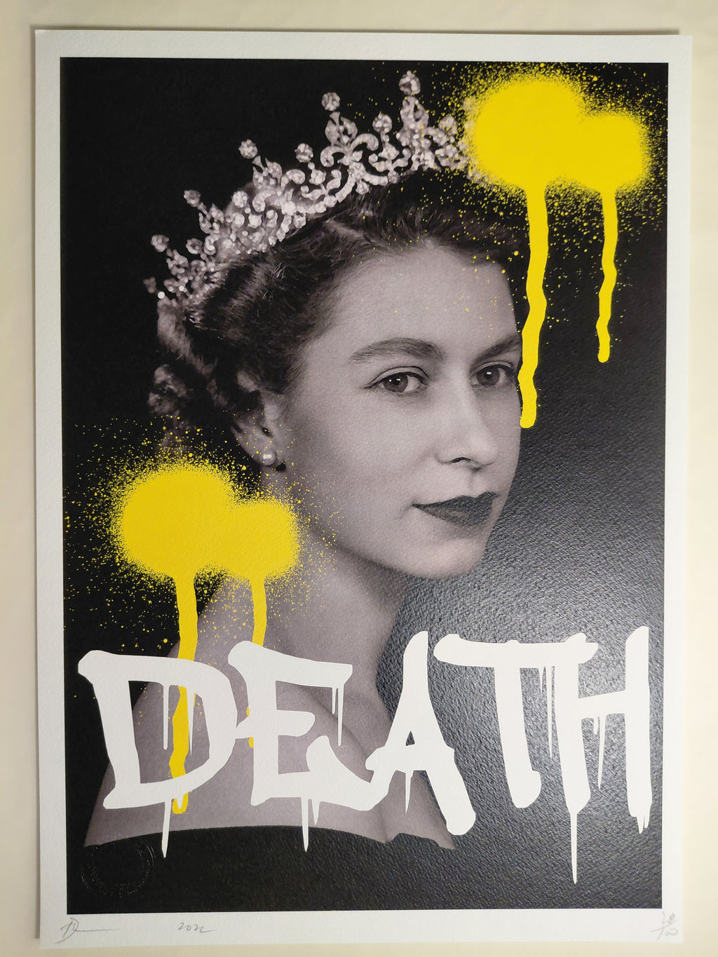 Death NYC #AP/100 World Art Printing Limited