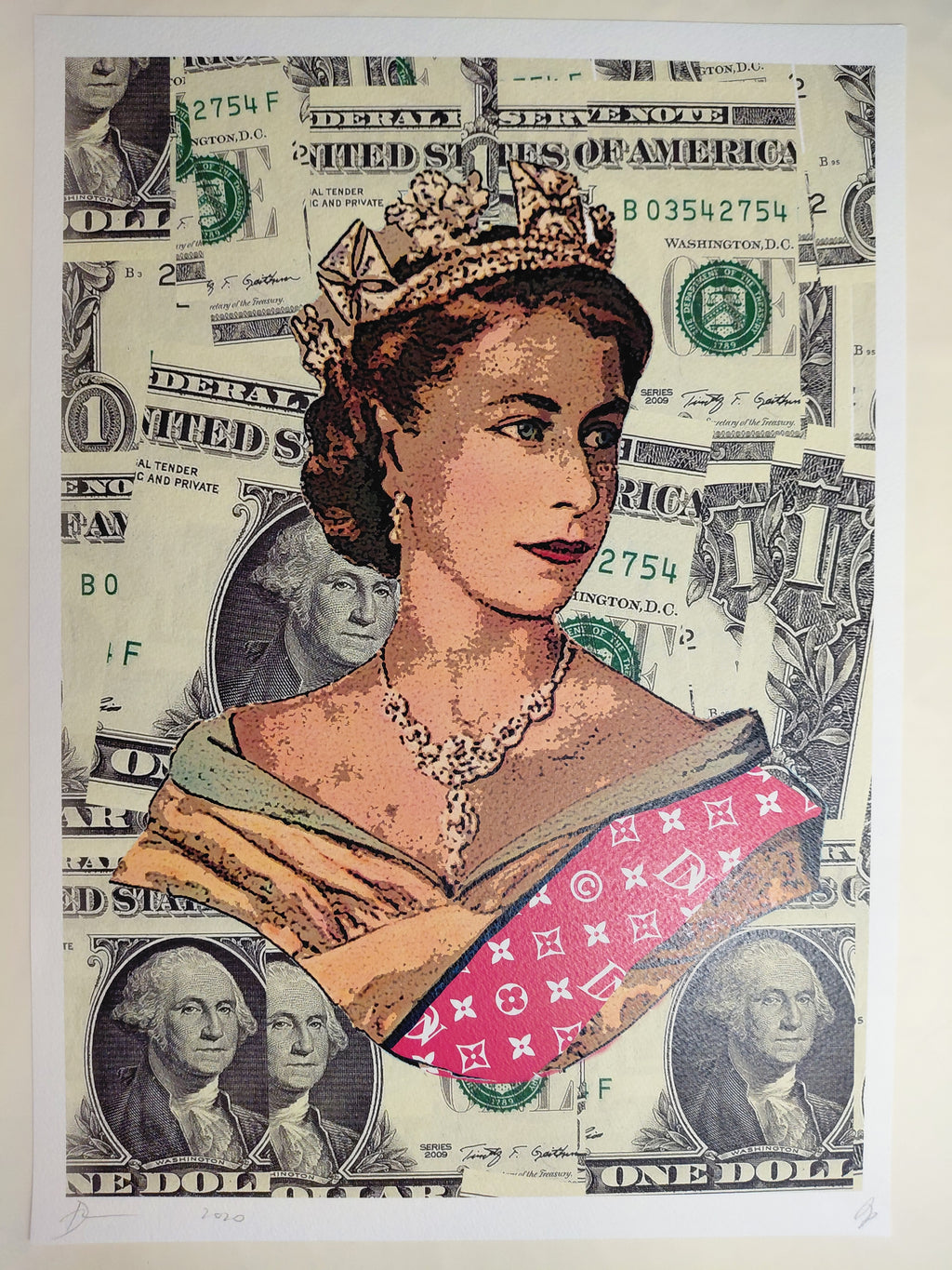 Death NYC #AP/100 World Art Printing Limited