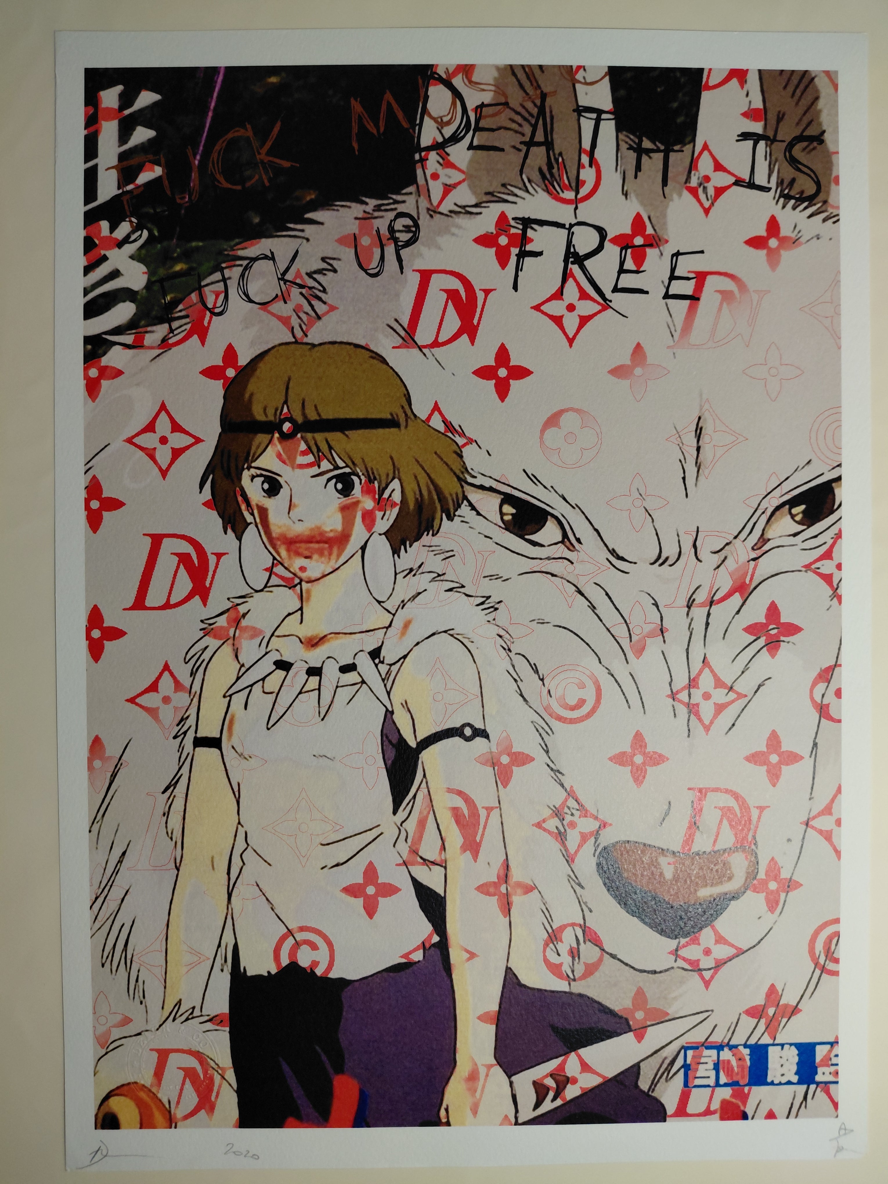 Death NYC #AP/100 World Art Printing Limited