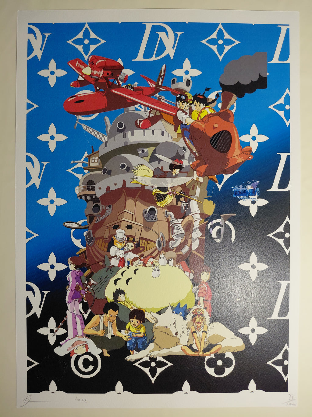 Death NYC #AP/100 World Art Printing Limited
