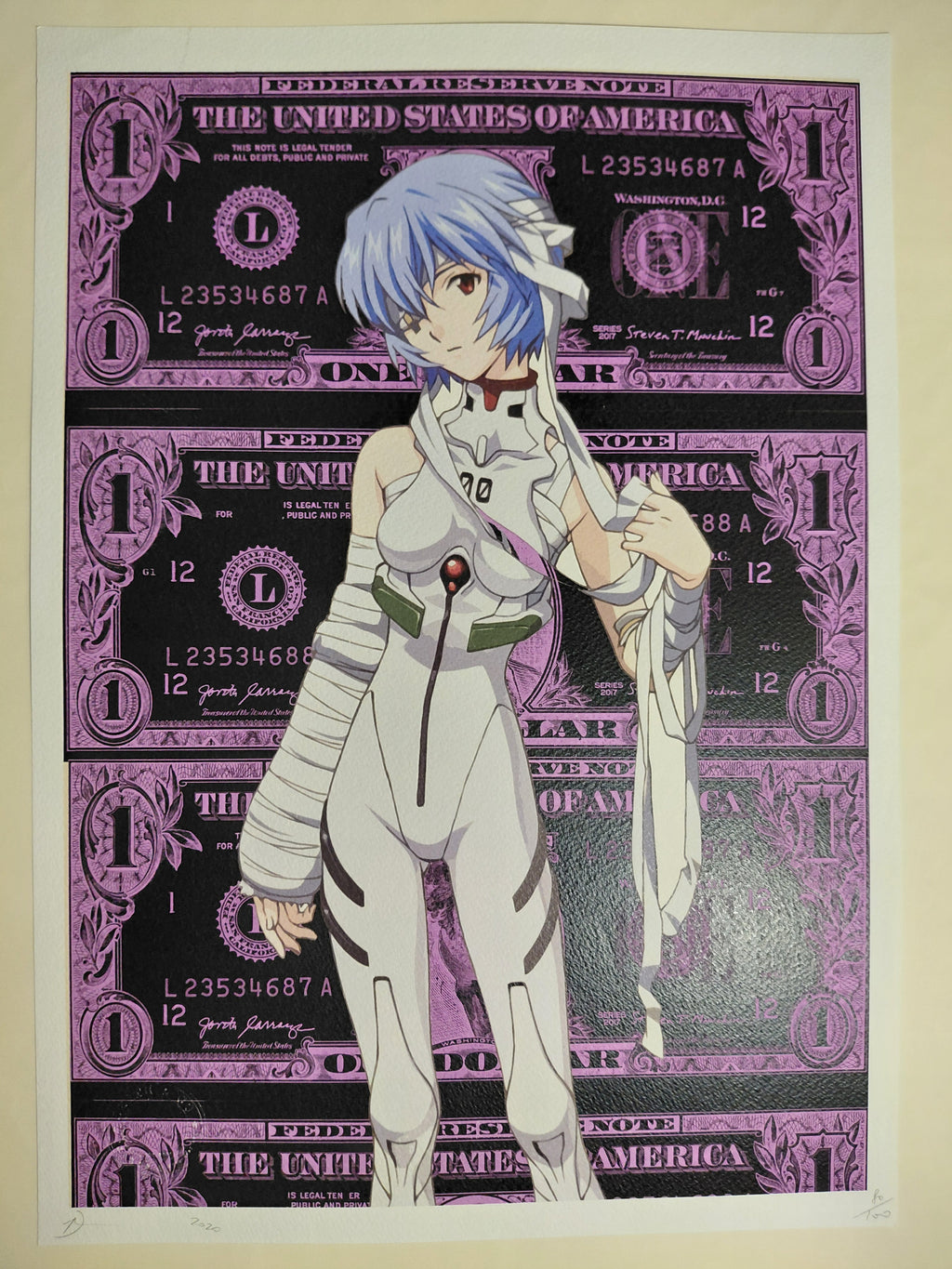 Death NYC #AP/100 World Art Printing Limited