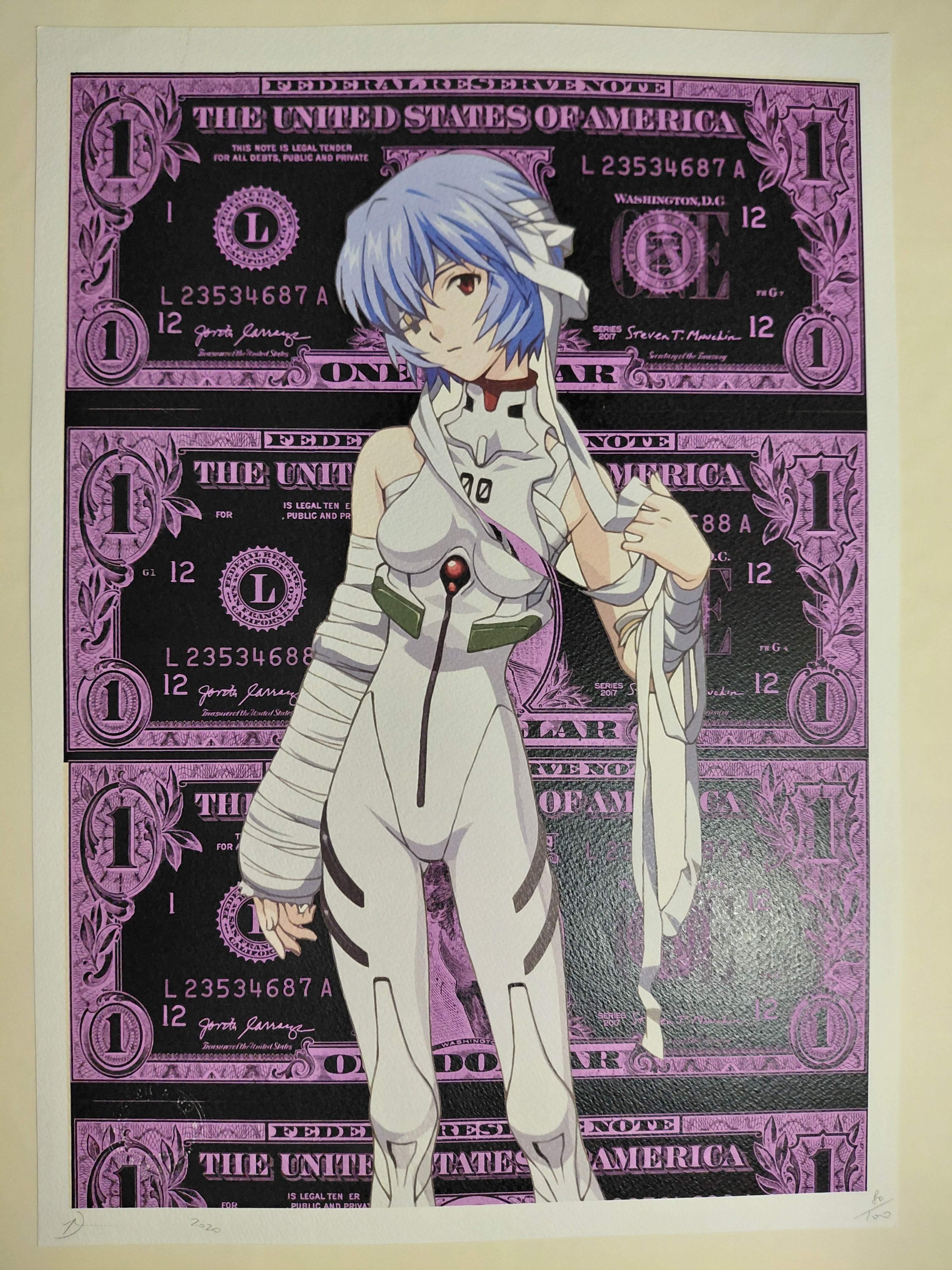 Death NYC #AP/100 World Art Printing Limited