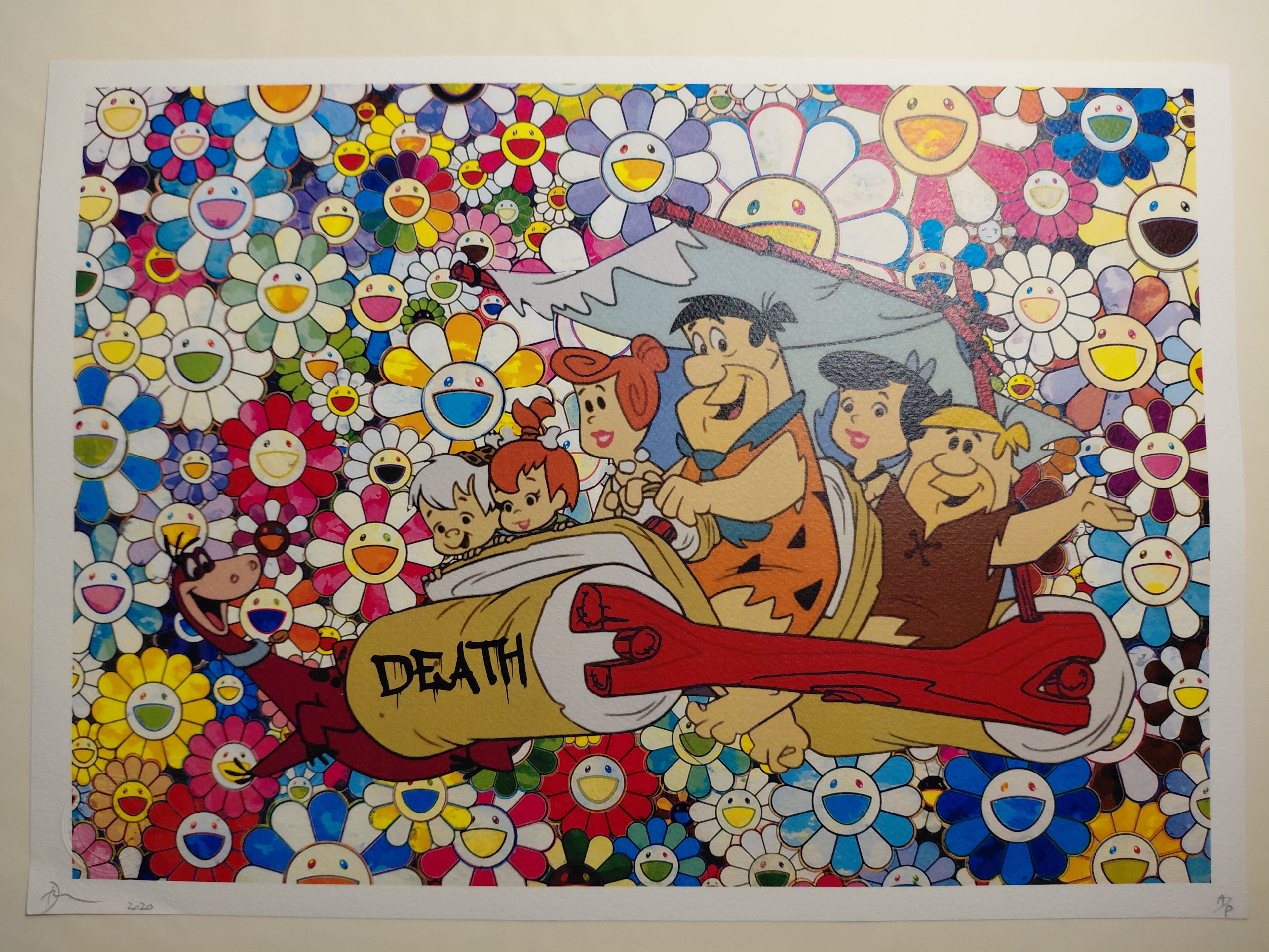 Death NYC #AP/100 World Art Printing Limited