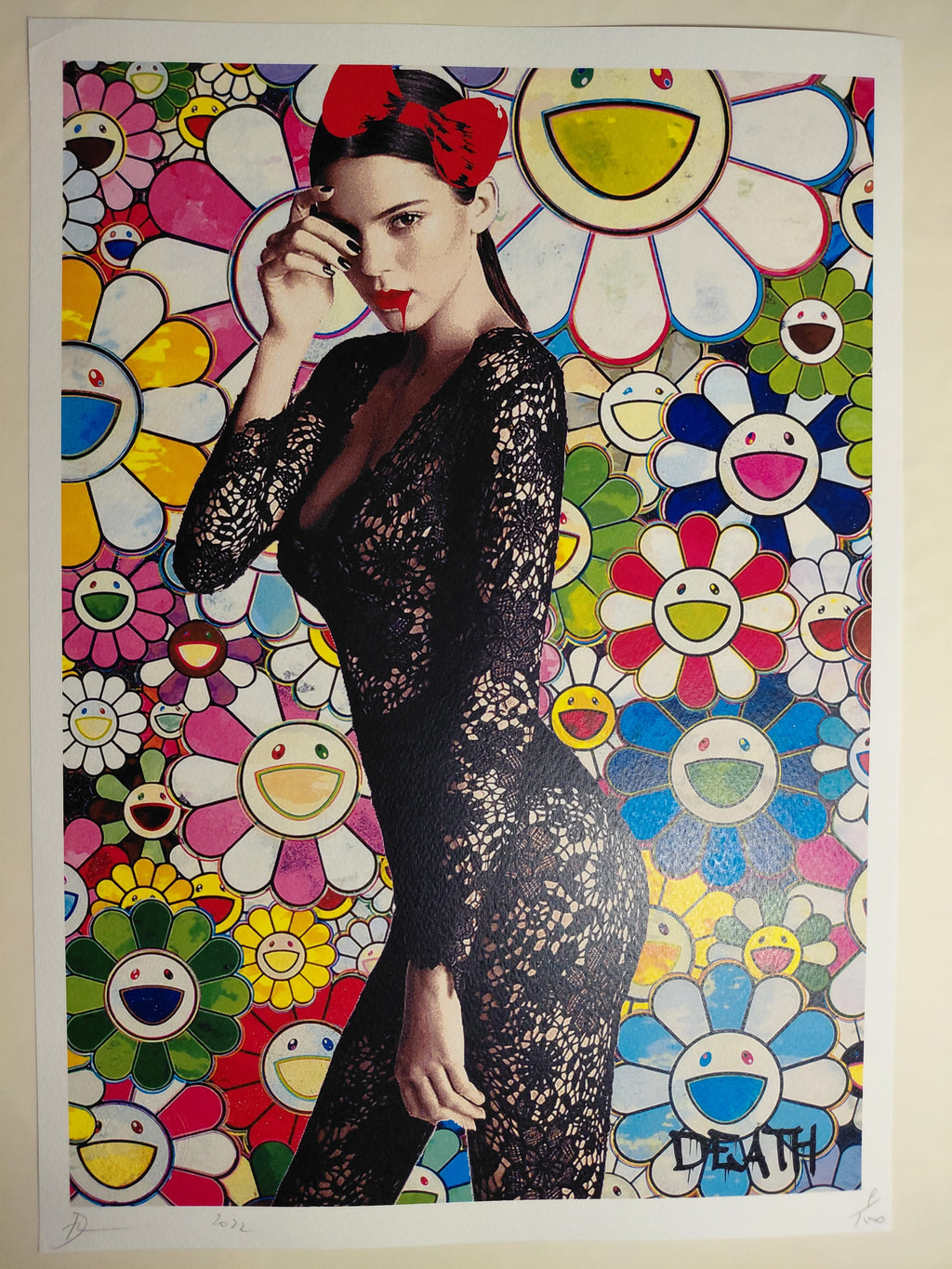Death NYC #AP/100 World Art Printing Limited