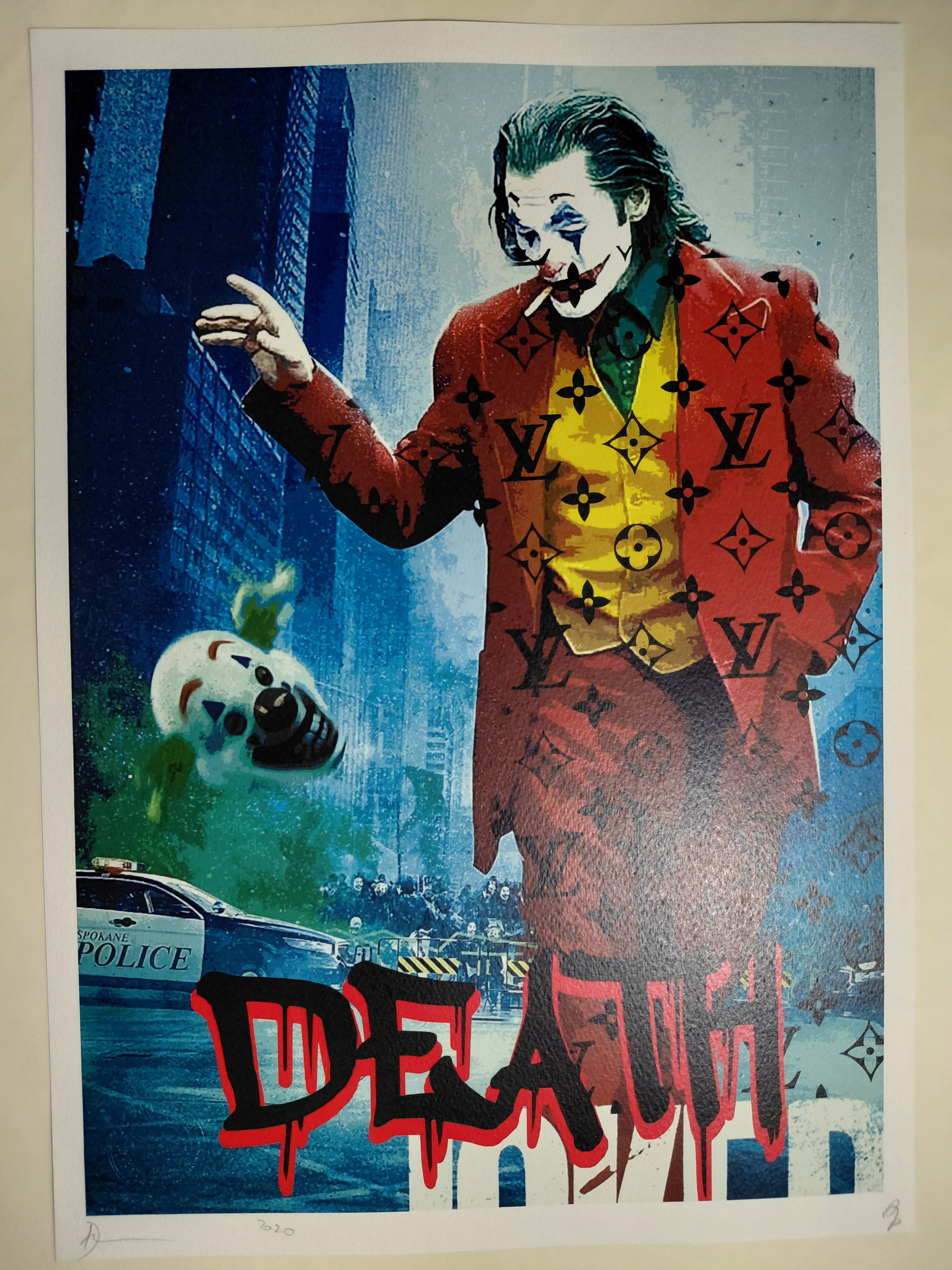 Death NYC #AP/100 World Art Printing Limited