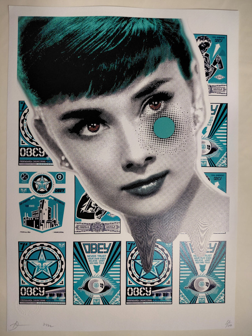 Death NYC #AP/100 World Art Printing Limited