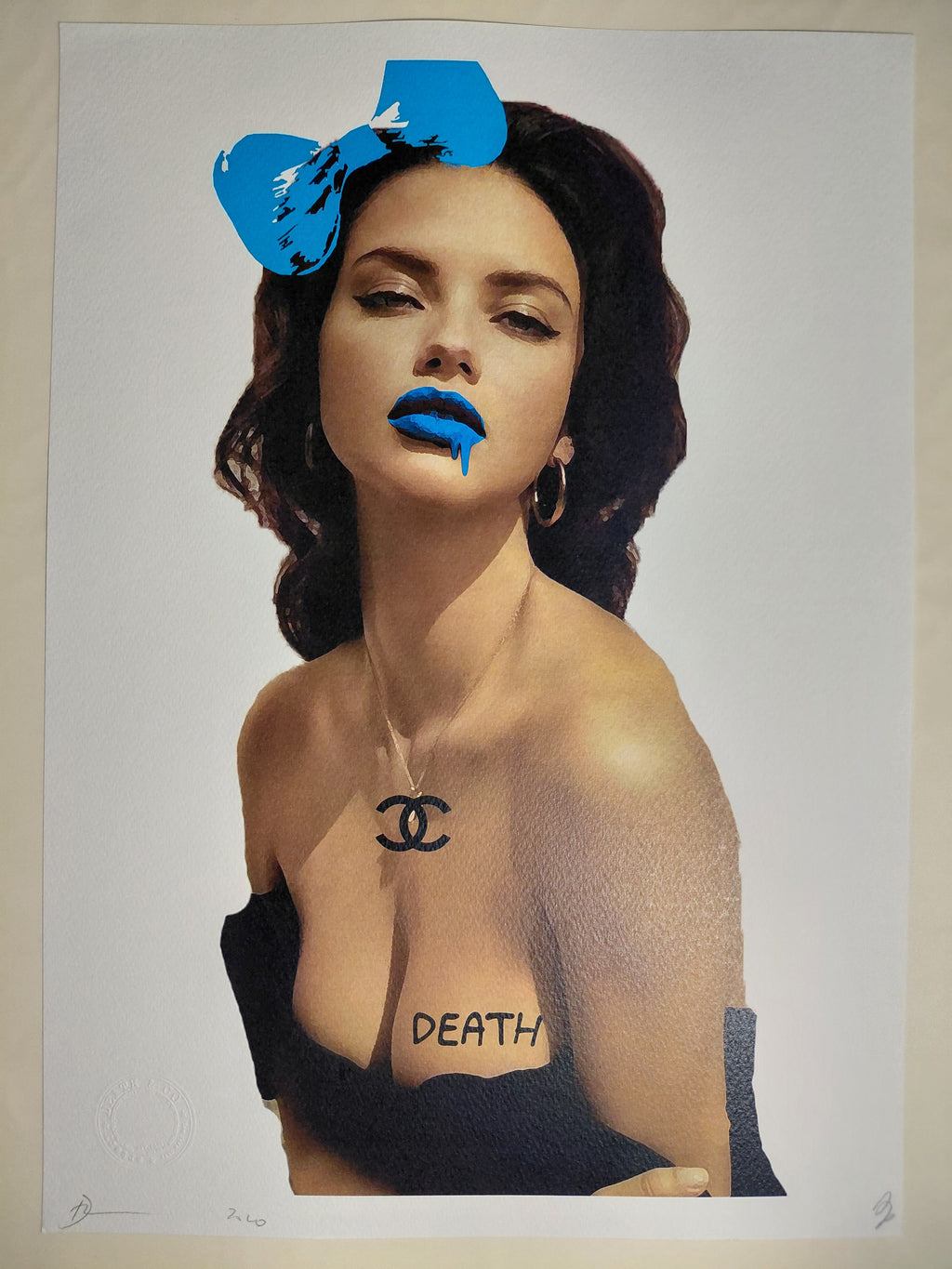 Death NYC #AP/100 World Art Printing Limited