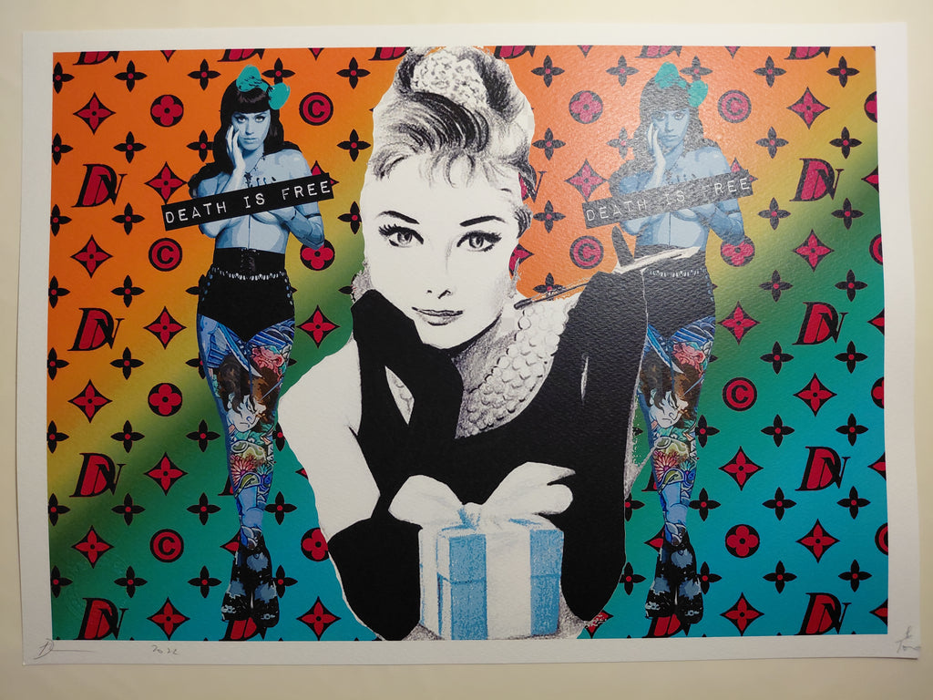 Death NYC #AP/100 World Art Printing Limited